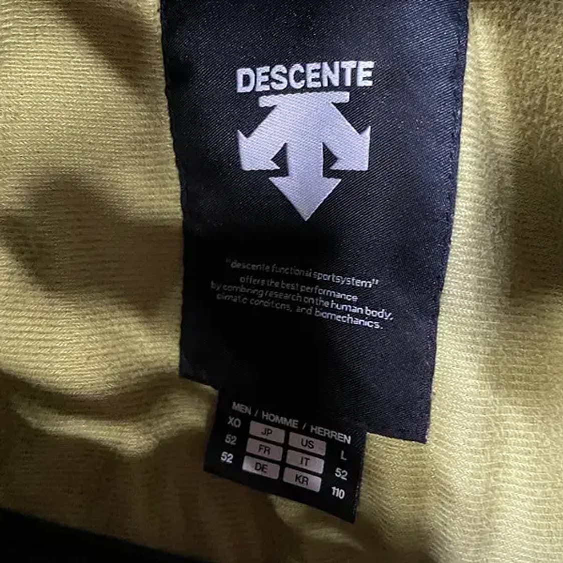 XXL 데상트 후리스 자켓 N.5216 상품이미지6