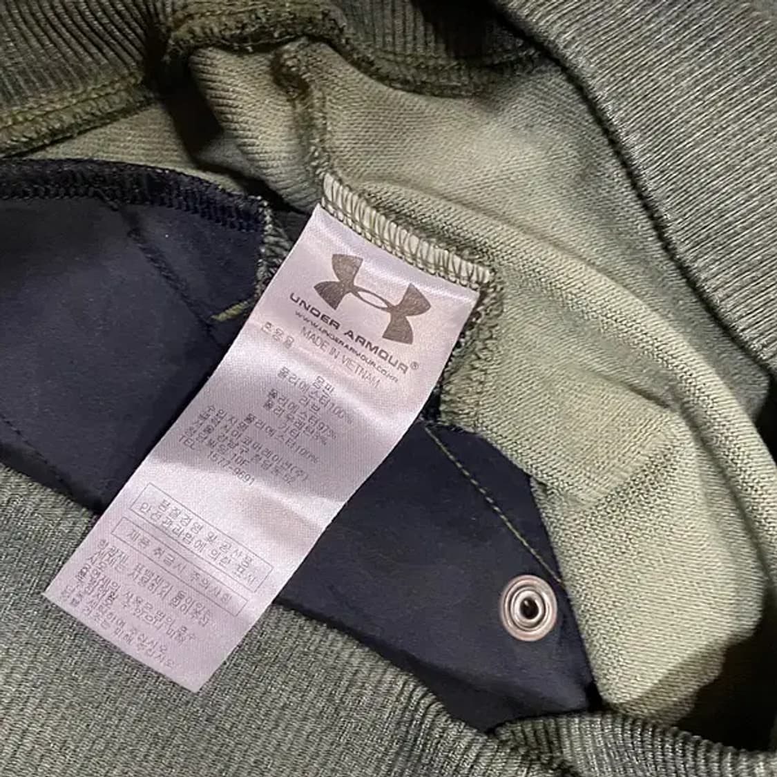 S 언더아머 후드집업 자켓 N.5247 상품이미지5