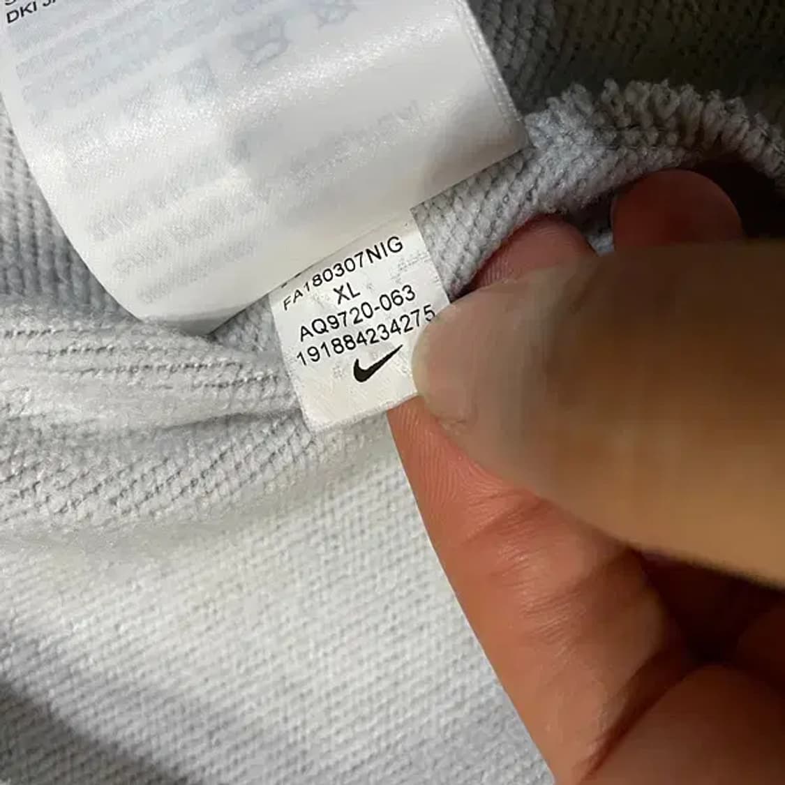 XL 나이키 여성 크롭 후드집업 자켓 N.5425 상품이미지6