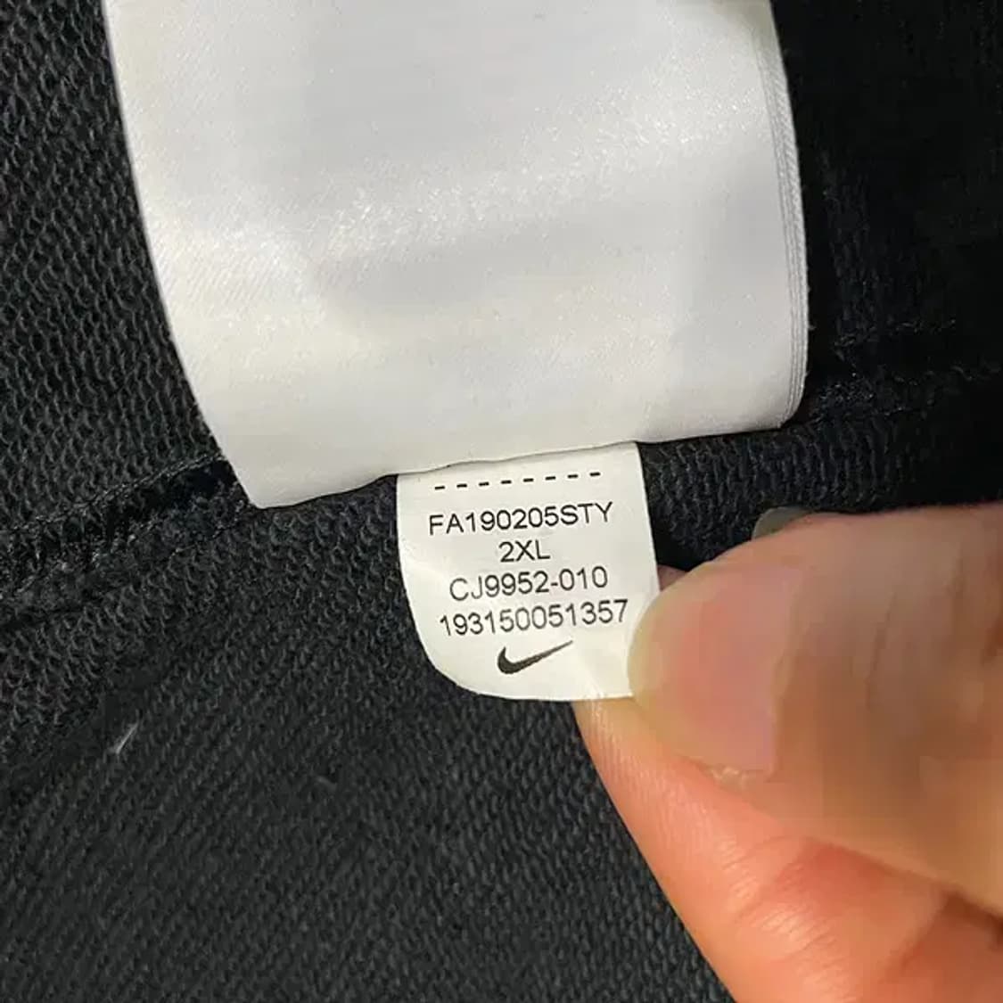 XXL 나이키 JUST DO IT 후드티셔츠 N.5436 상품이미지6