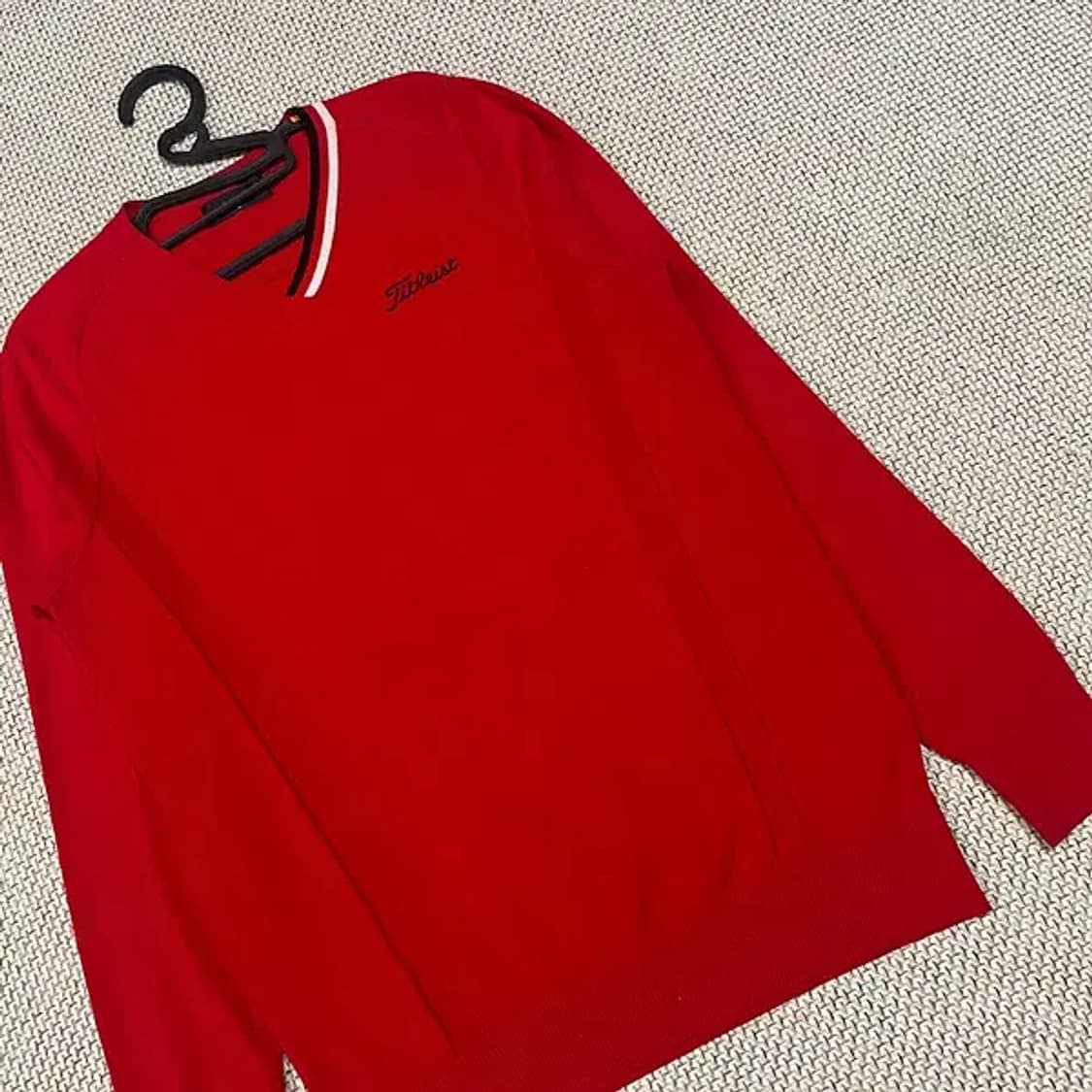 M 타이틀리스트 브이넥 니트 N.5454 상품이미지2