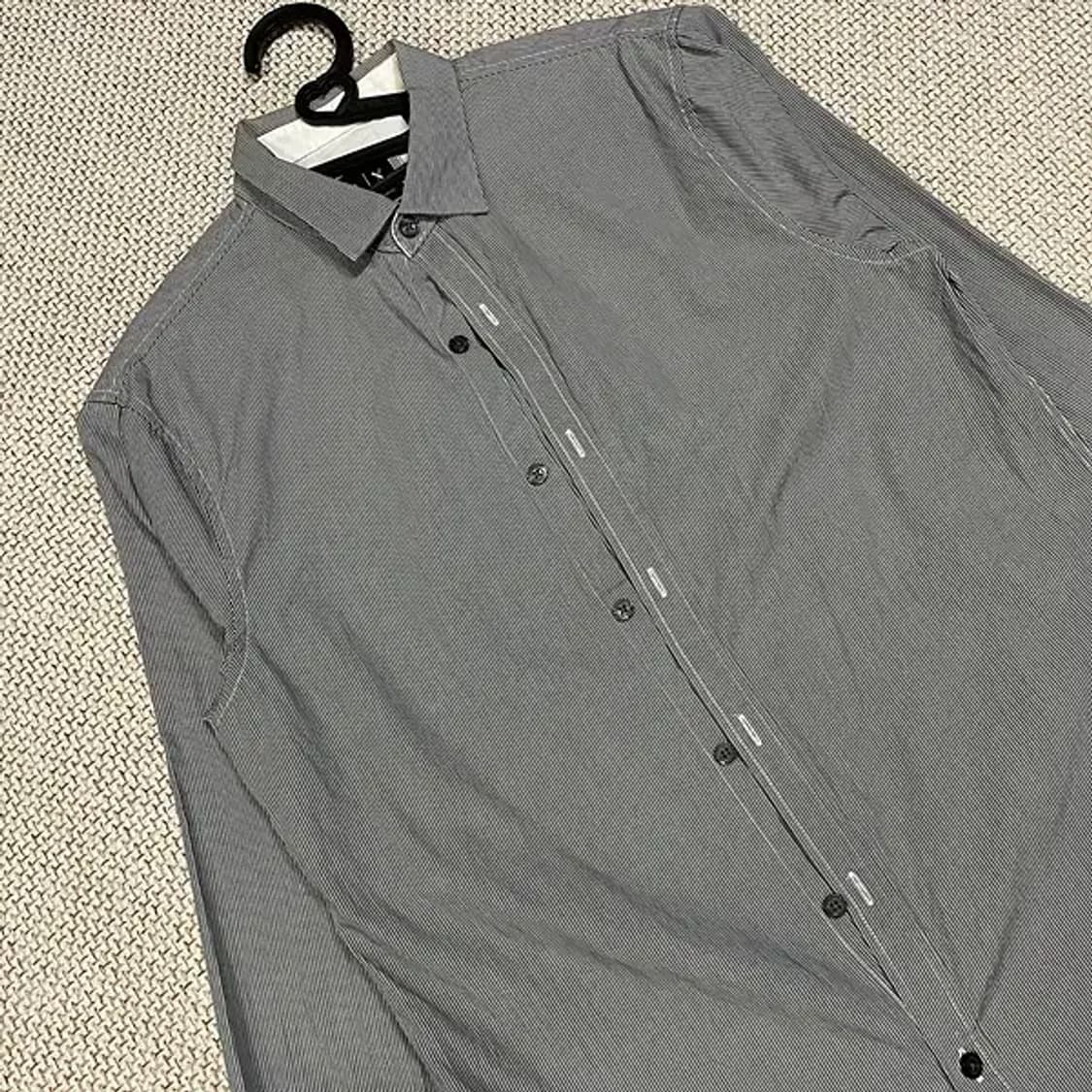 S 알마니 스트라이프 셔츠 남방 N.5501 상품이미지2