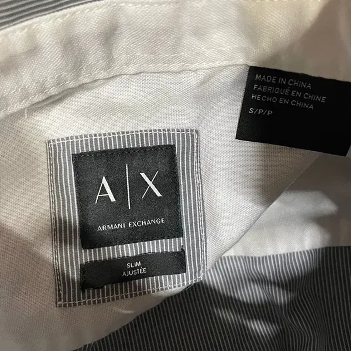 S 알마니 스트라이프 셔츠 남방 N.5501 상품이미지6