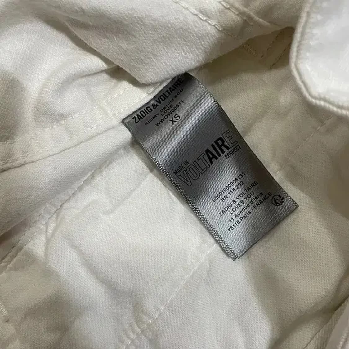 XS 자딕앤볼레르 여성 트러커 자켓 N.5503 상품이미지5