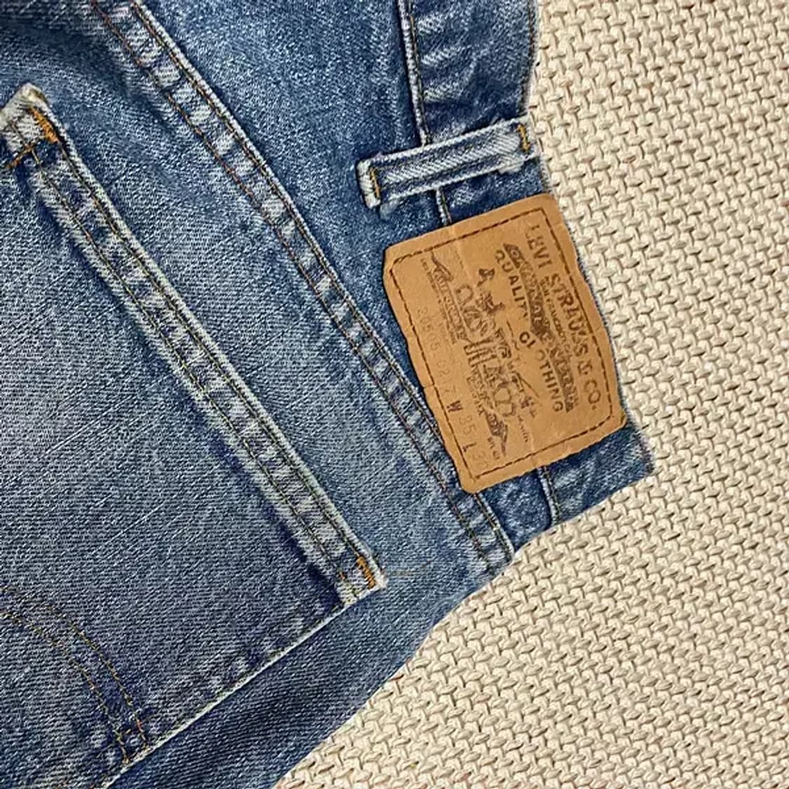 35 리바이스 20505-0217 오렌지탭 청바지 N.5520 상품이미지4