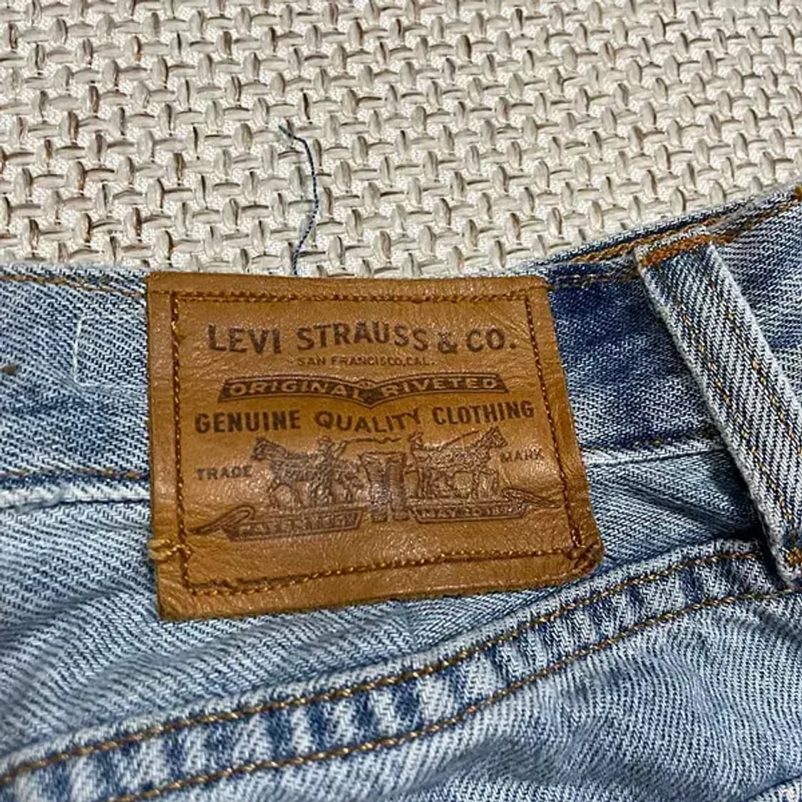 28 리바이스 여성 청 데님 치마 N.5548 상품이미지4