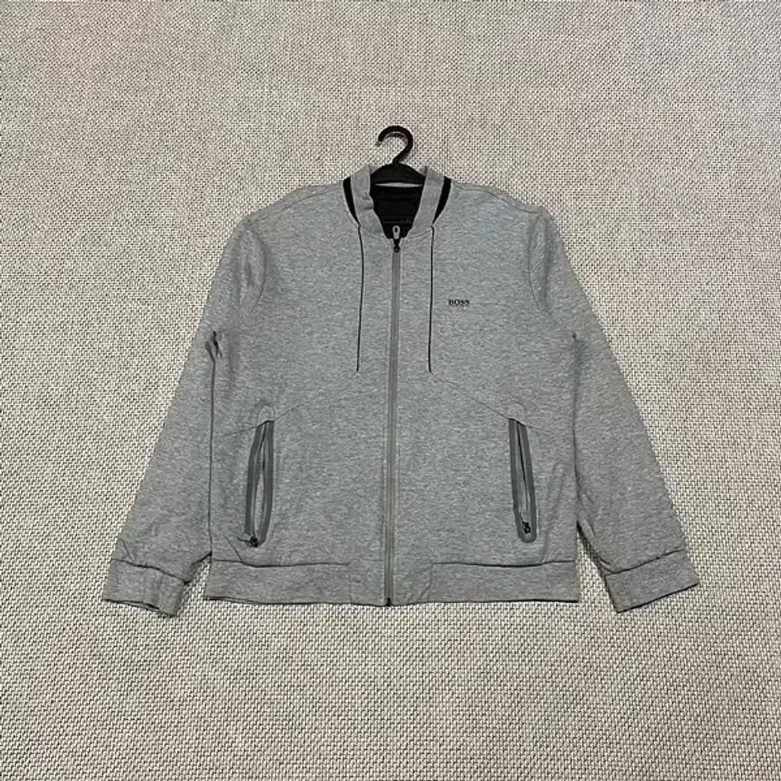 XL 휴고 보스 리버시블 양면 블루종 자켓 N.5552 상품이미지1