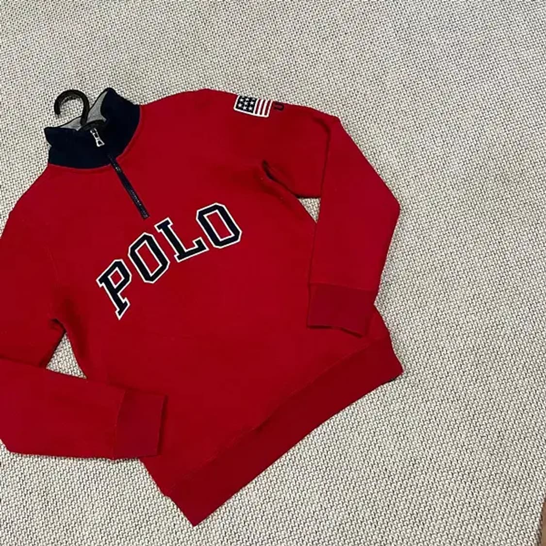 L 14-16 폴로 반집업 후리스 맨투맨 N.5598 상품이미지2