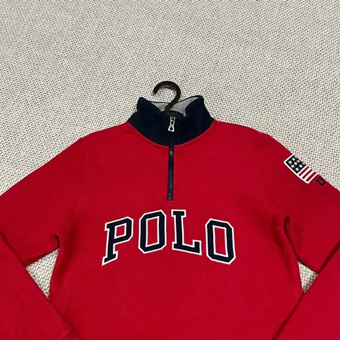 L 14-16 폴로 반집업 후리스 맨투맨 N.5598 상품이미지3