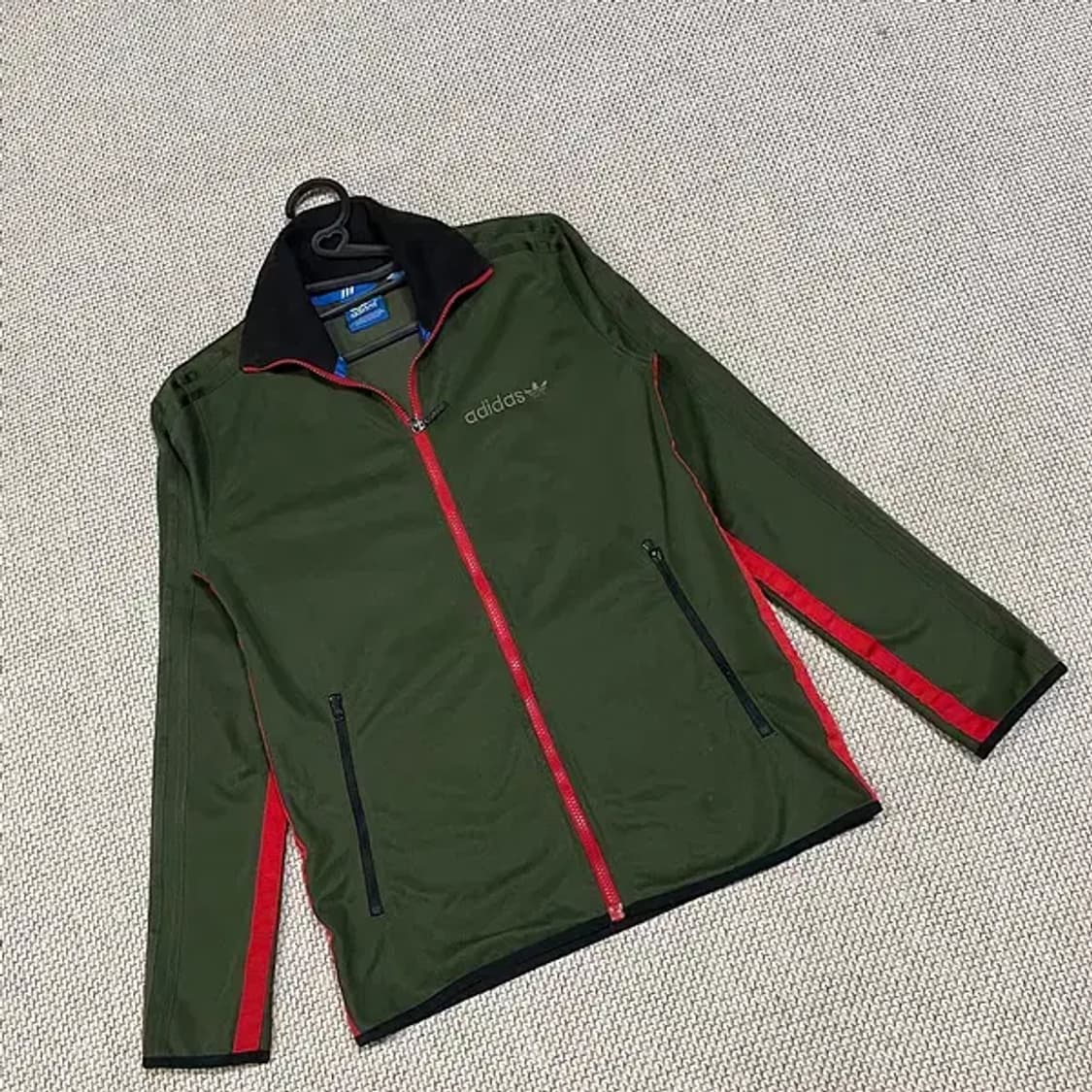 L 아디다스 카키 트랙탑 져지 자켓 N.5604 상품이미지2