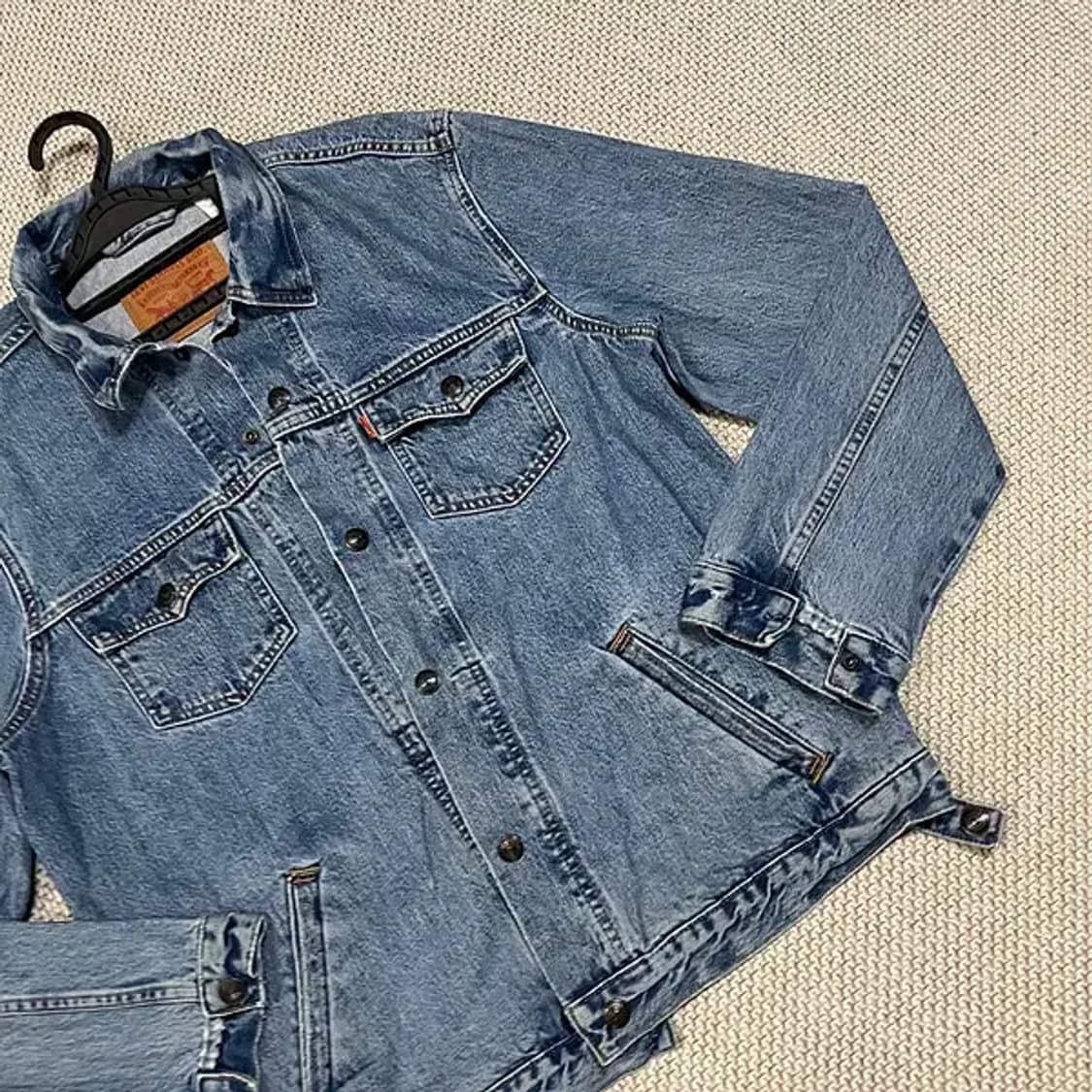 L 리바이스 오렌지택 청 데님 자켓 N.5686 상품이미지2
