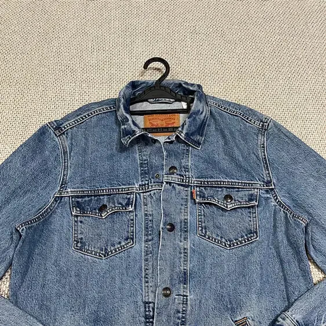L 리바이스 오렌지택 청 데님 자켓 N.5686 상품이미지3