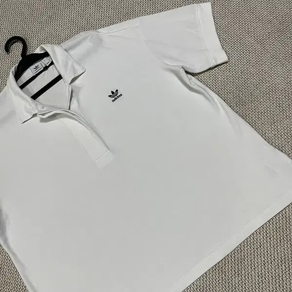 S 아디다스 오버사이즈 반팔 카라티셔츠 N.5732 상품이미지2