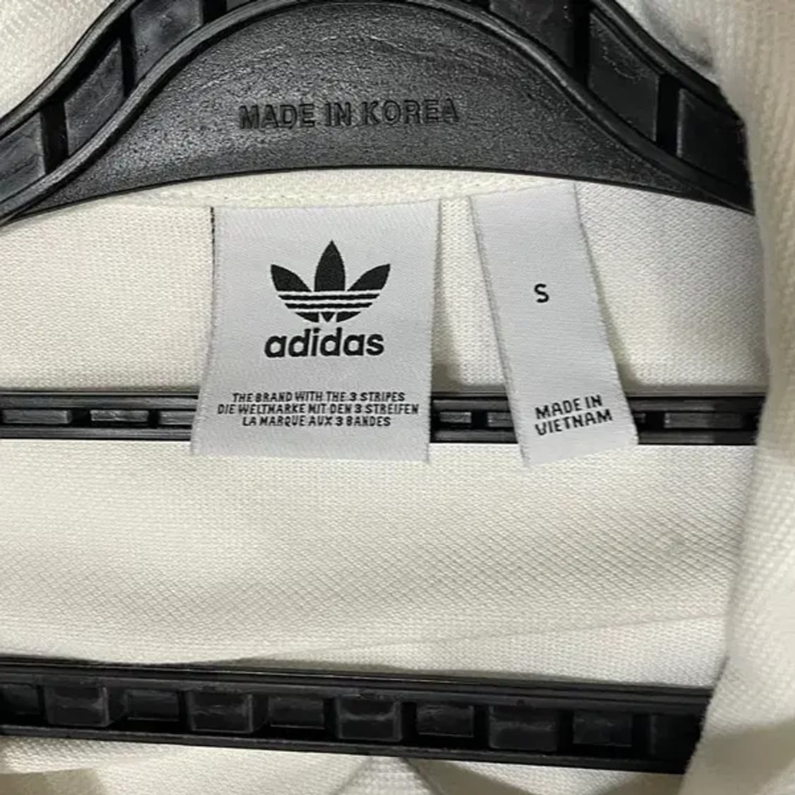 S 아디다스 오버사이즈 반팔 카라티셔츠 N.5732 상품이미지7