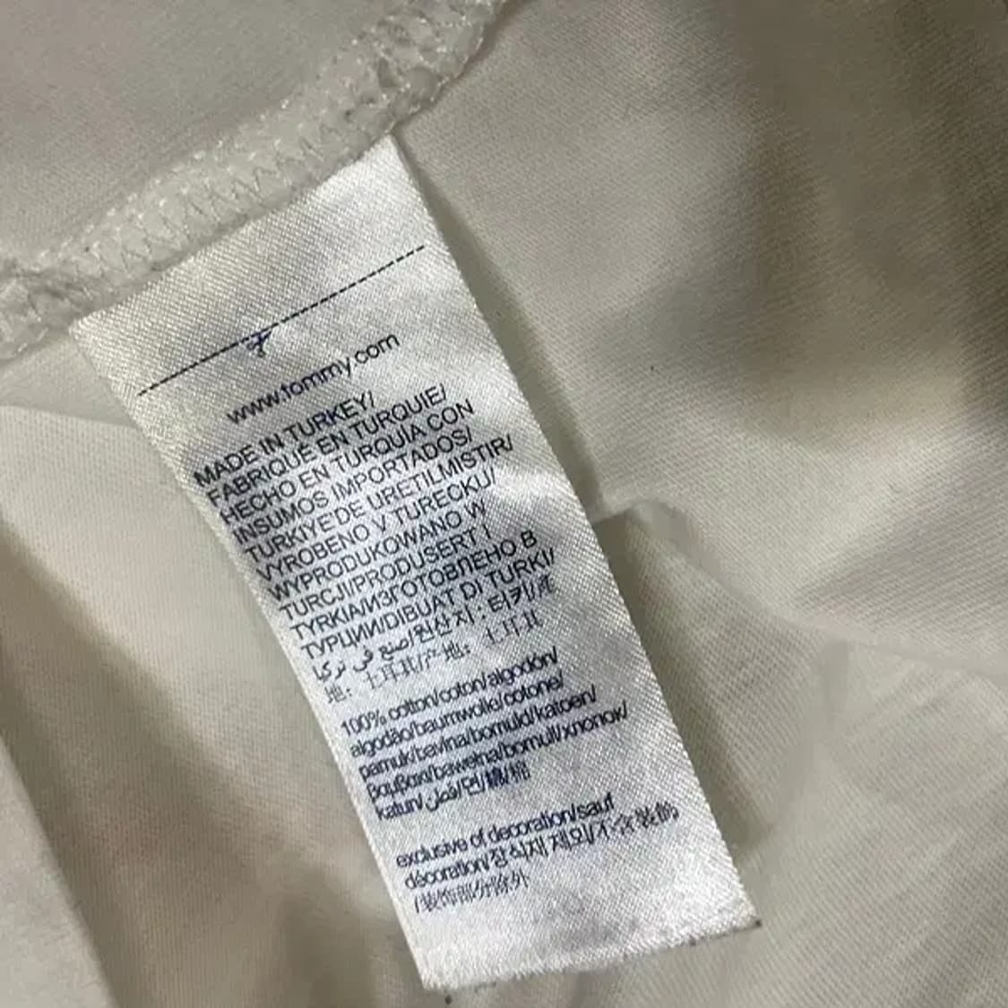 M 타미힐피거 라운드 반팔티 N.5777 상품이미지5