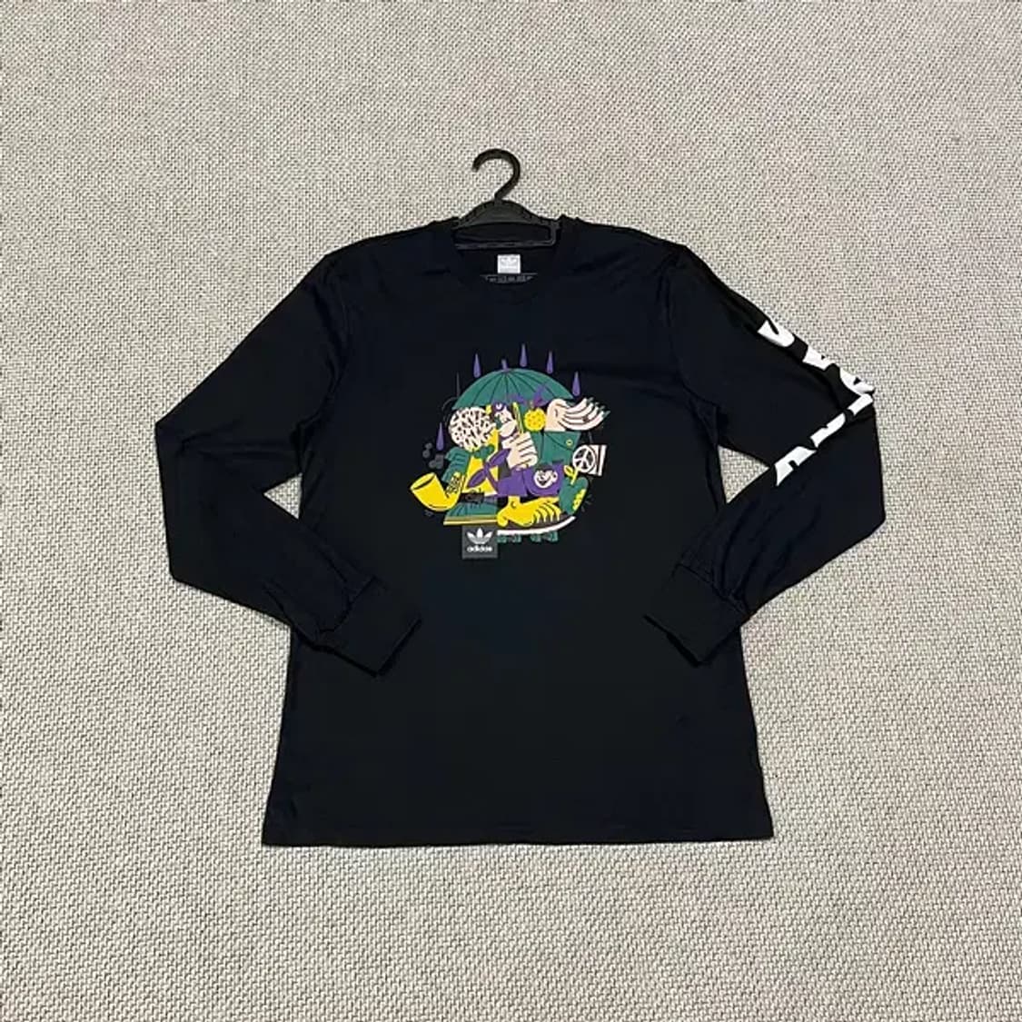 XL 아디다스 라운드 긴팔티셔츠 N.5805 상품이미지1