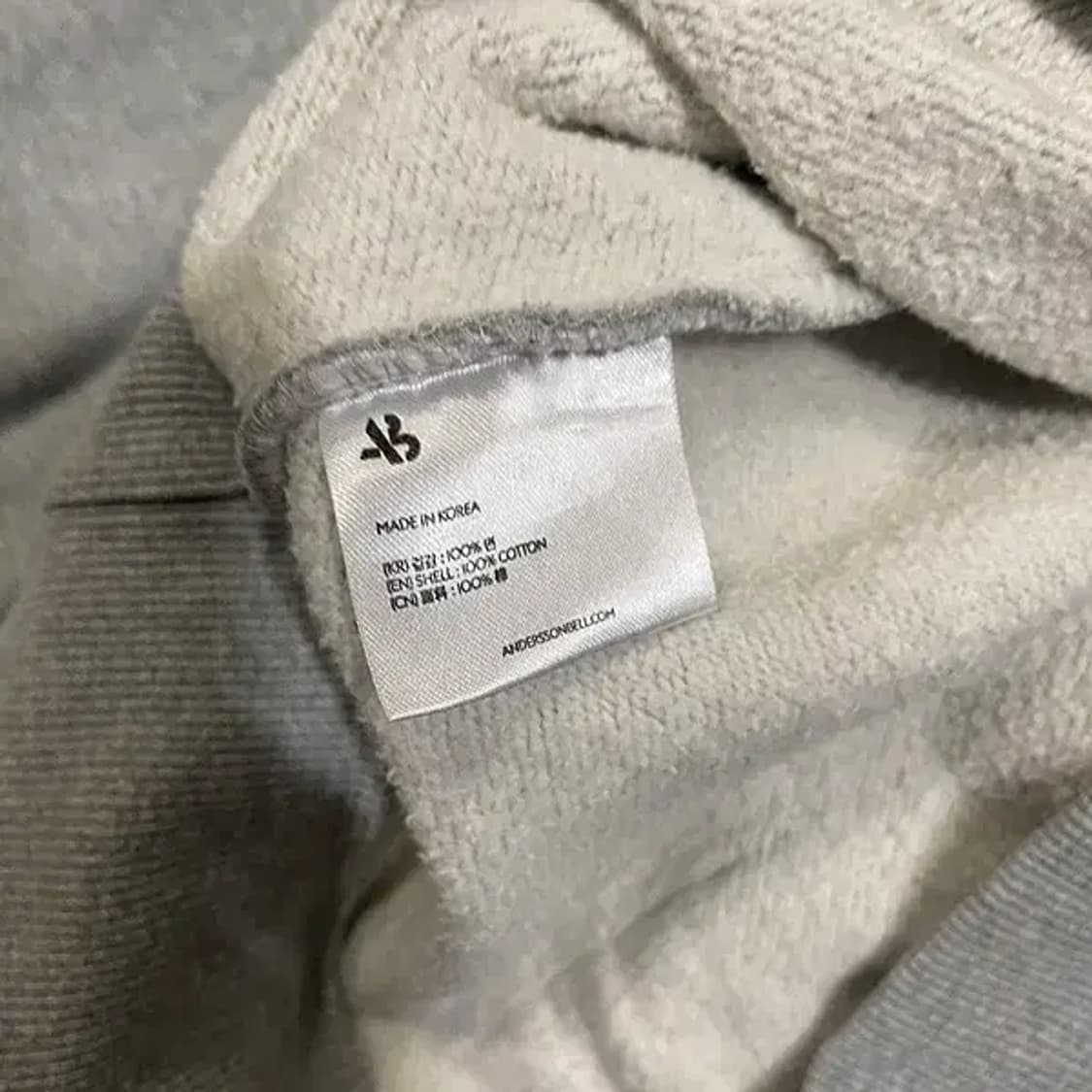 M 앤더슨벨 후드티셔츠 N.5821 상품이미지5