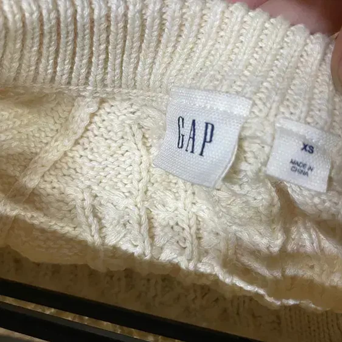 XS GAP 갭 라운드 니트 N.6003 상품이미지6