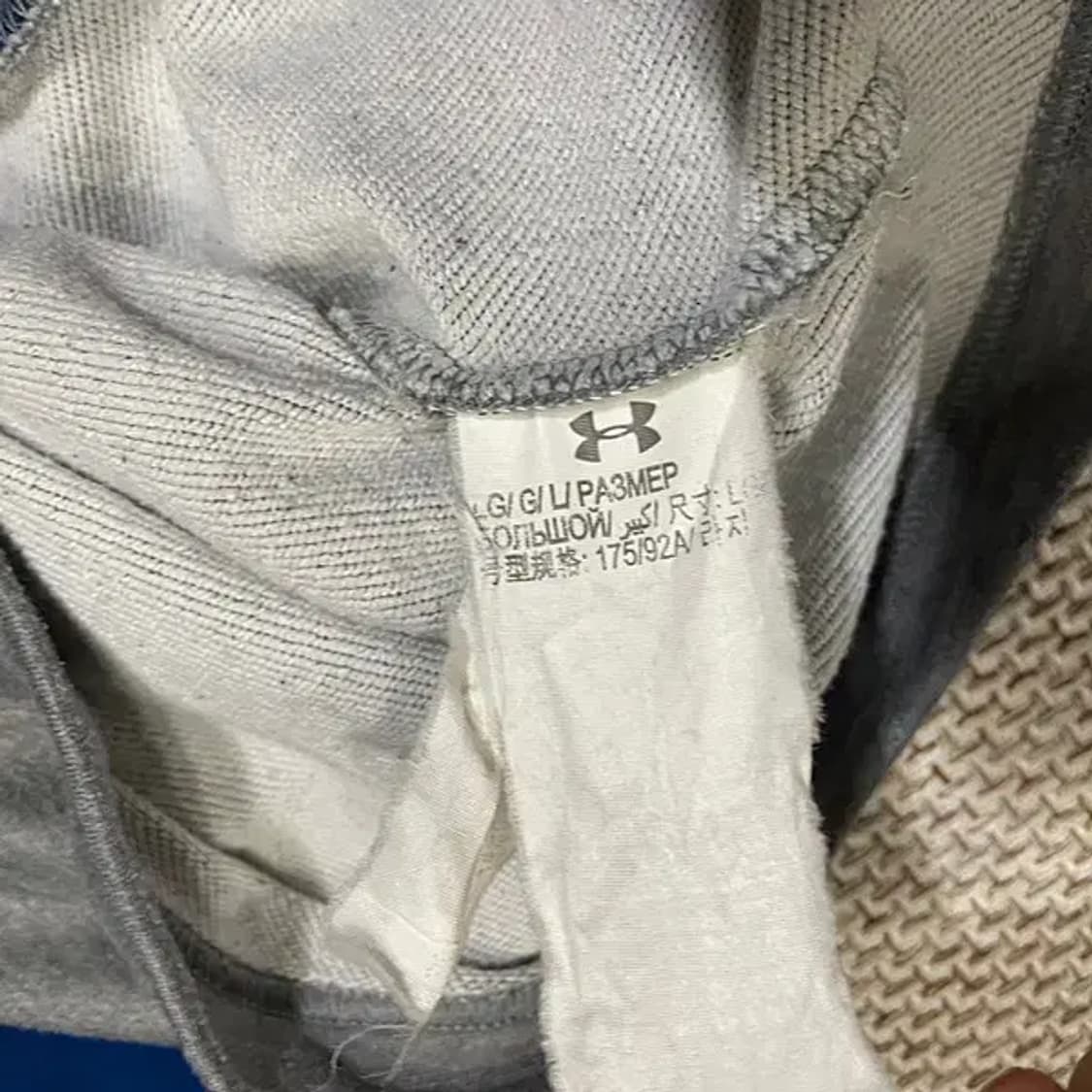 L 언더아머 후드티셔츠 N.5963 상품이미지5