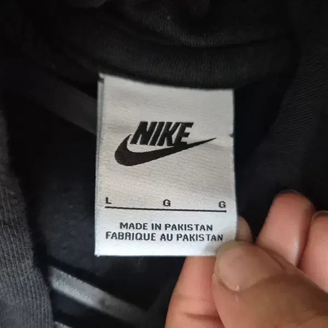 L 나이키 빅로고 후드티셔츠 N.6106 상품이미지5