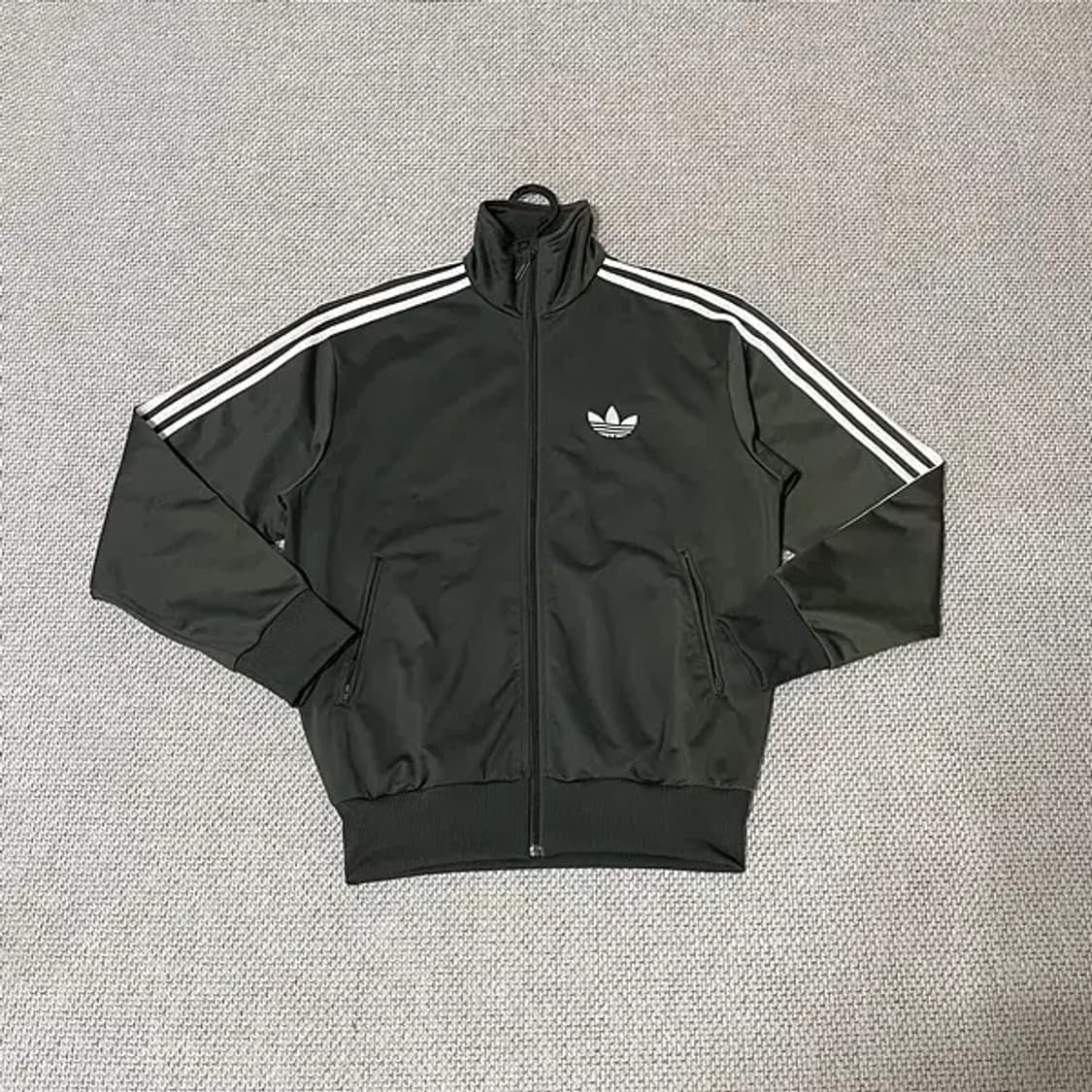 L 아디다스 파이어버드 올리브카키 트랙탑 져지 N.6166 상품이미지1