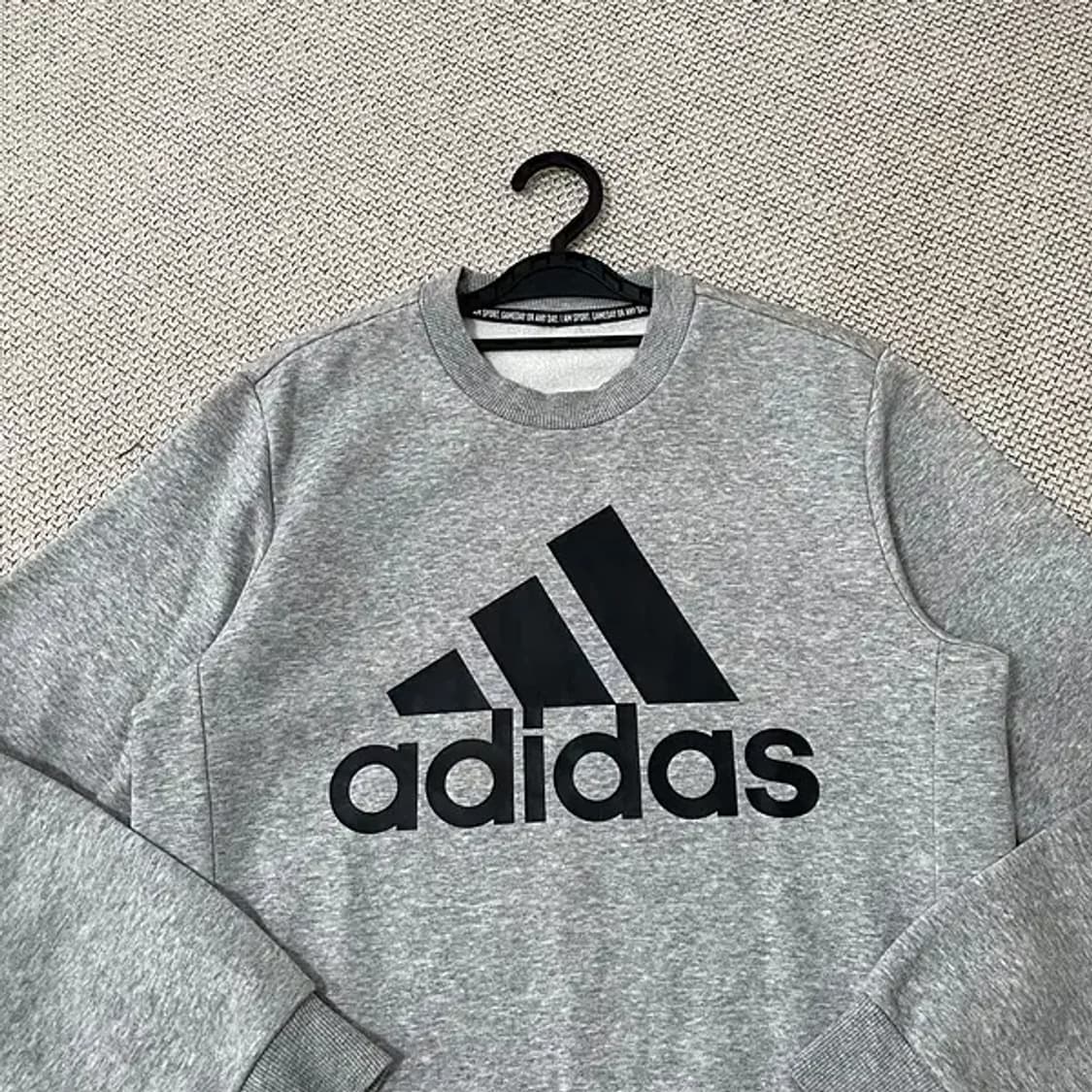 M 아디다스 기모 라운드 맨투맨 N.6304 상품이미지3