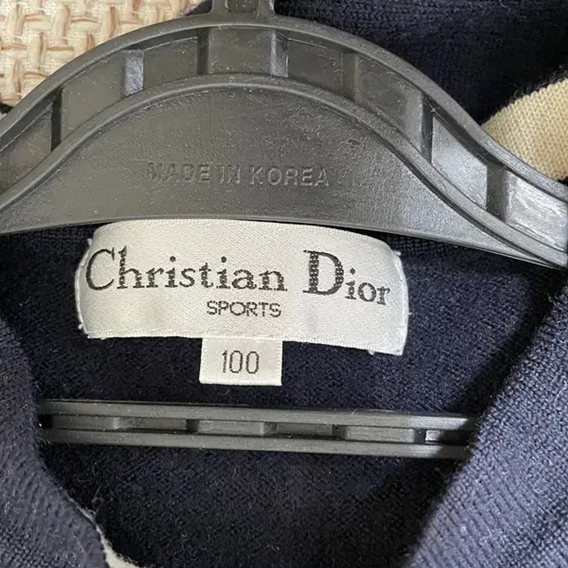 L 크리스찬 디올 여성 니트 조끼 N.6316 상품이미지6