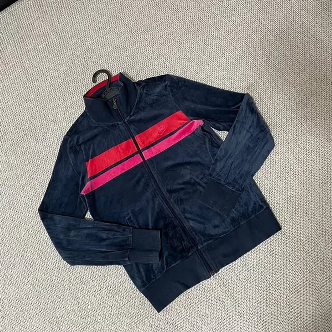 L 나이키 여성 스웨이드 트레이닝복 집업 자켓 N.6336 상품이미지2