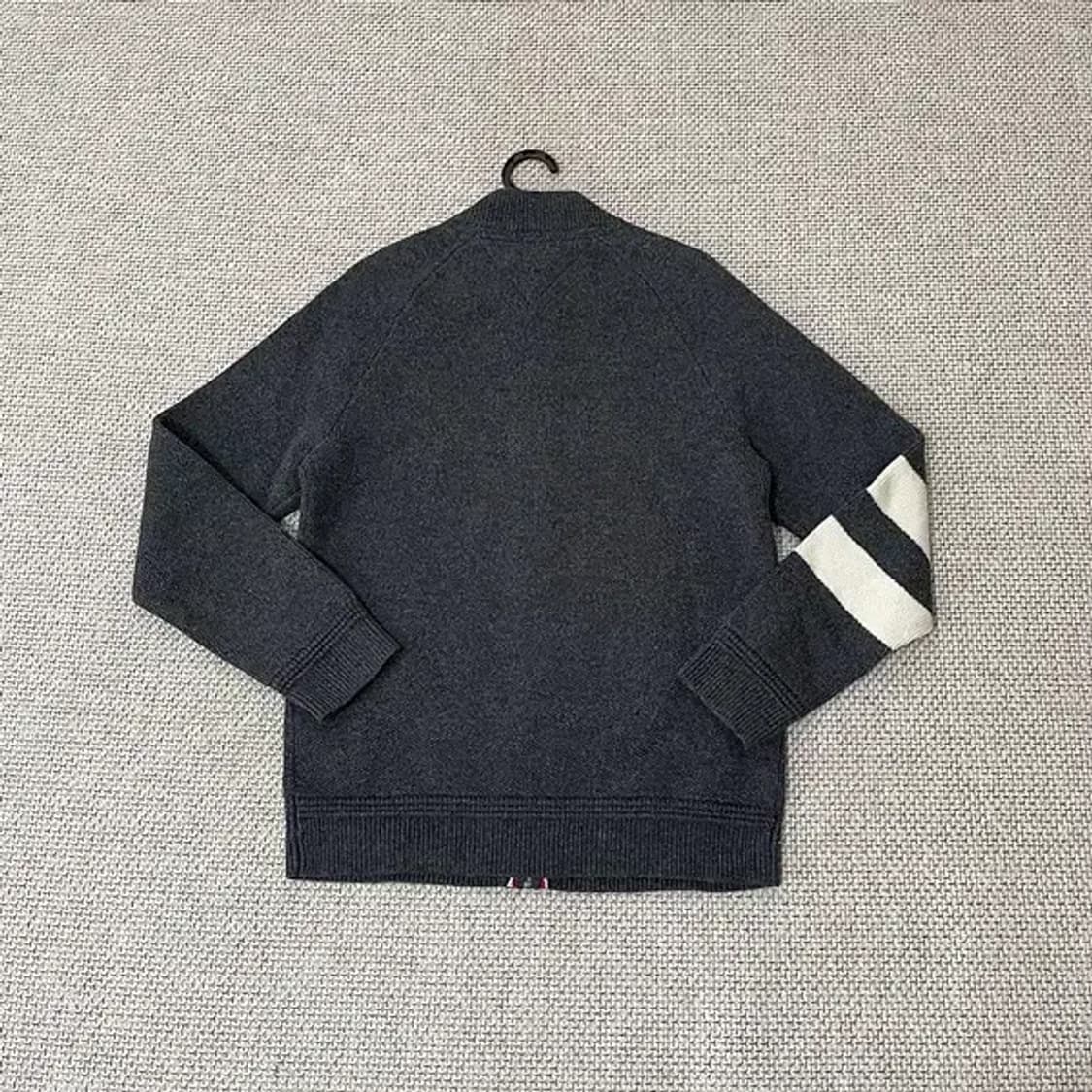 S 타미힐피거 블루종 니트 집업 자켓 N.6362 상품이미지4