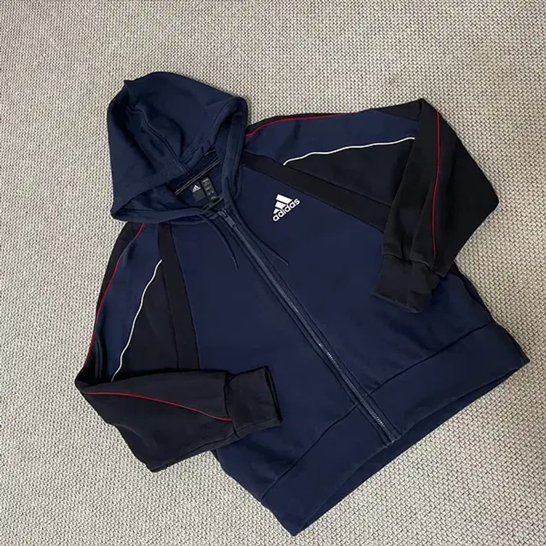 M 아디다스 여성 후드집업 자켓 N.6407 상품이미지2