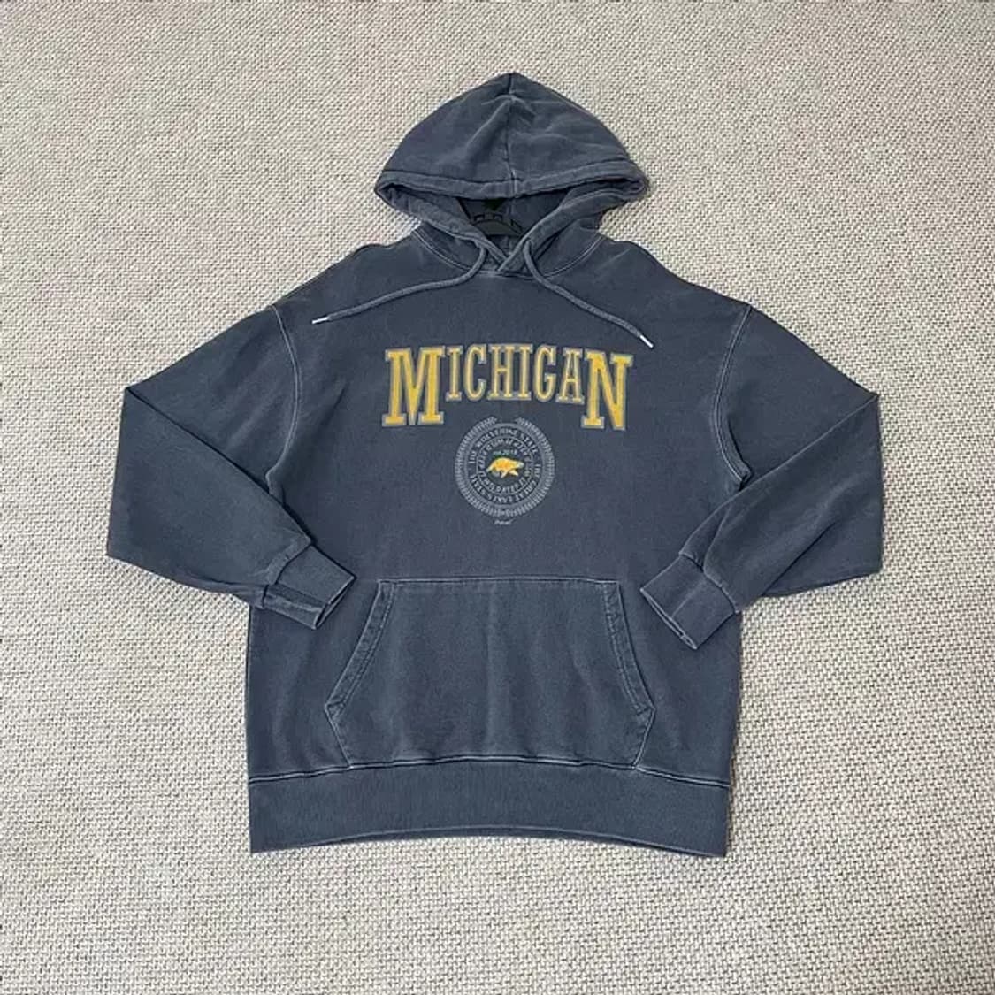 M 트레블 피그먼트 후드티셔츠 N.6420 상품이미지1