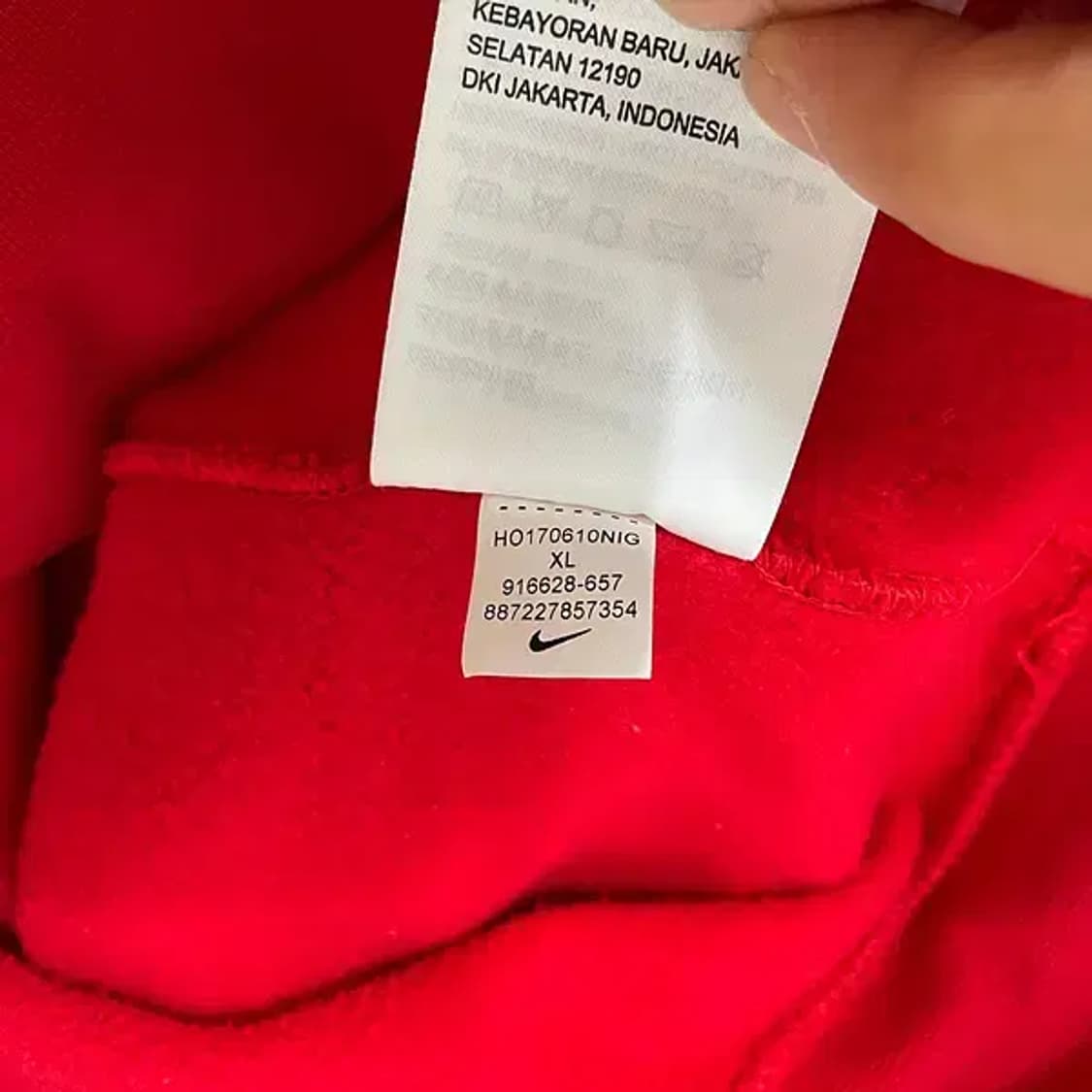 XL 나이키 기모 후드티셔츠 N.6493 상품이미지7