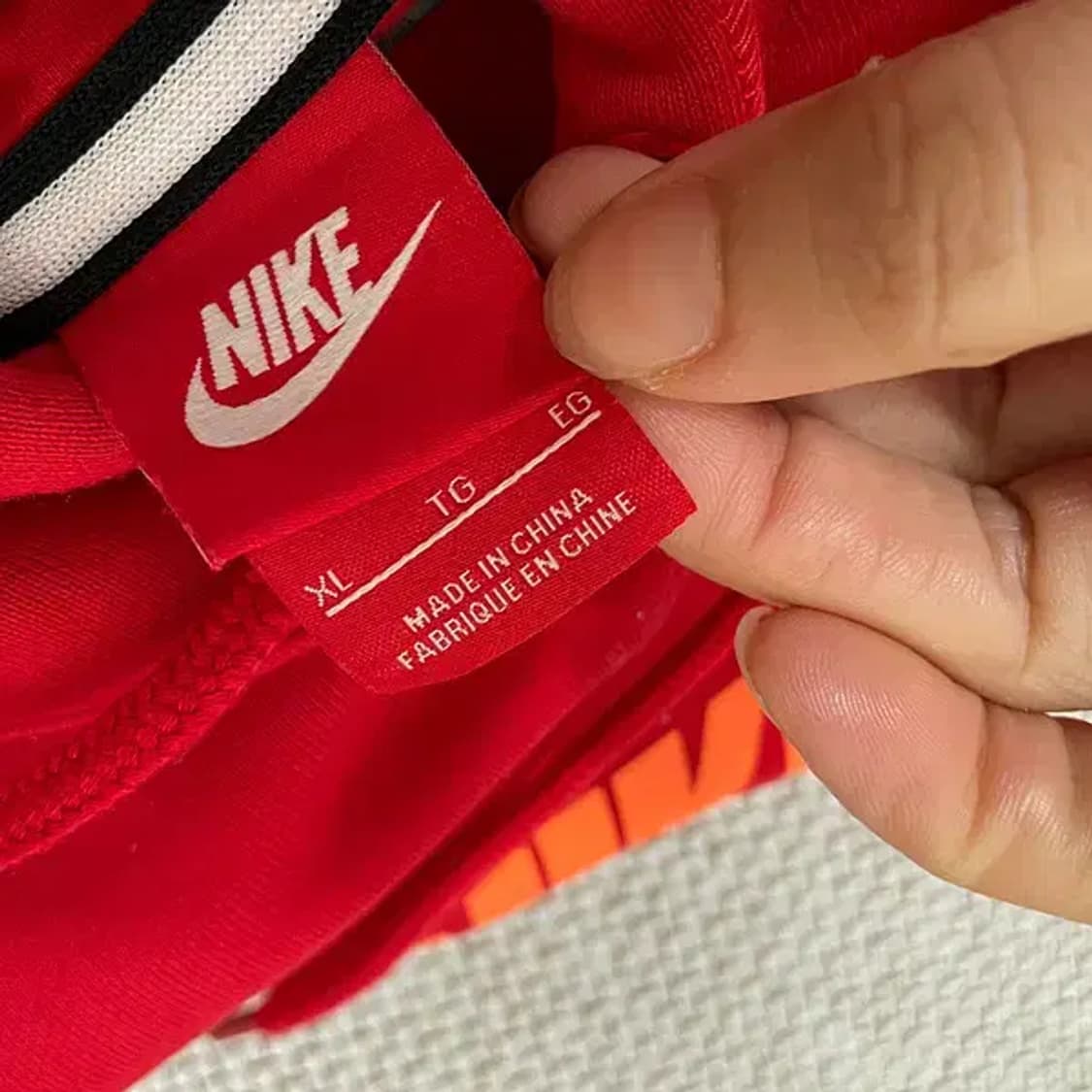 XL 나이키 기모 후드티셔츠 N.6493 상품이미지8