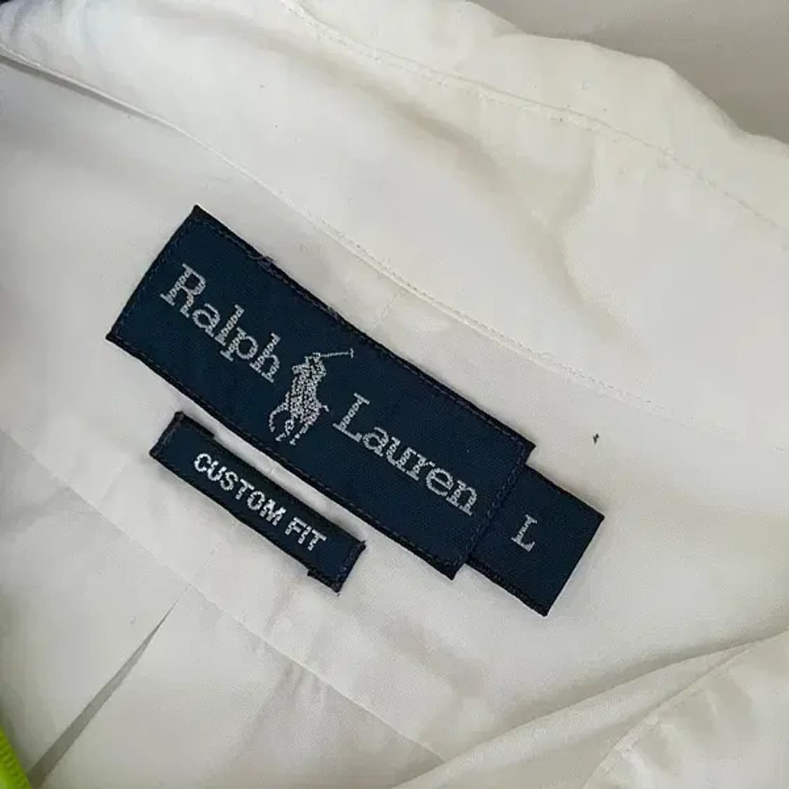 L 폴로 랄프로렌 옥스퍼드 셔츠 남방 화이트 N.6499 상품이미지7