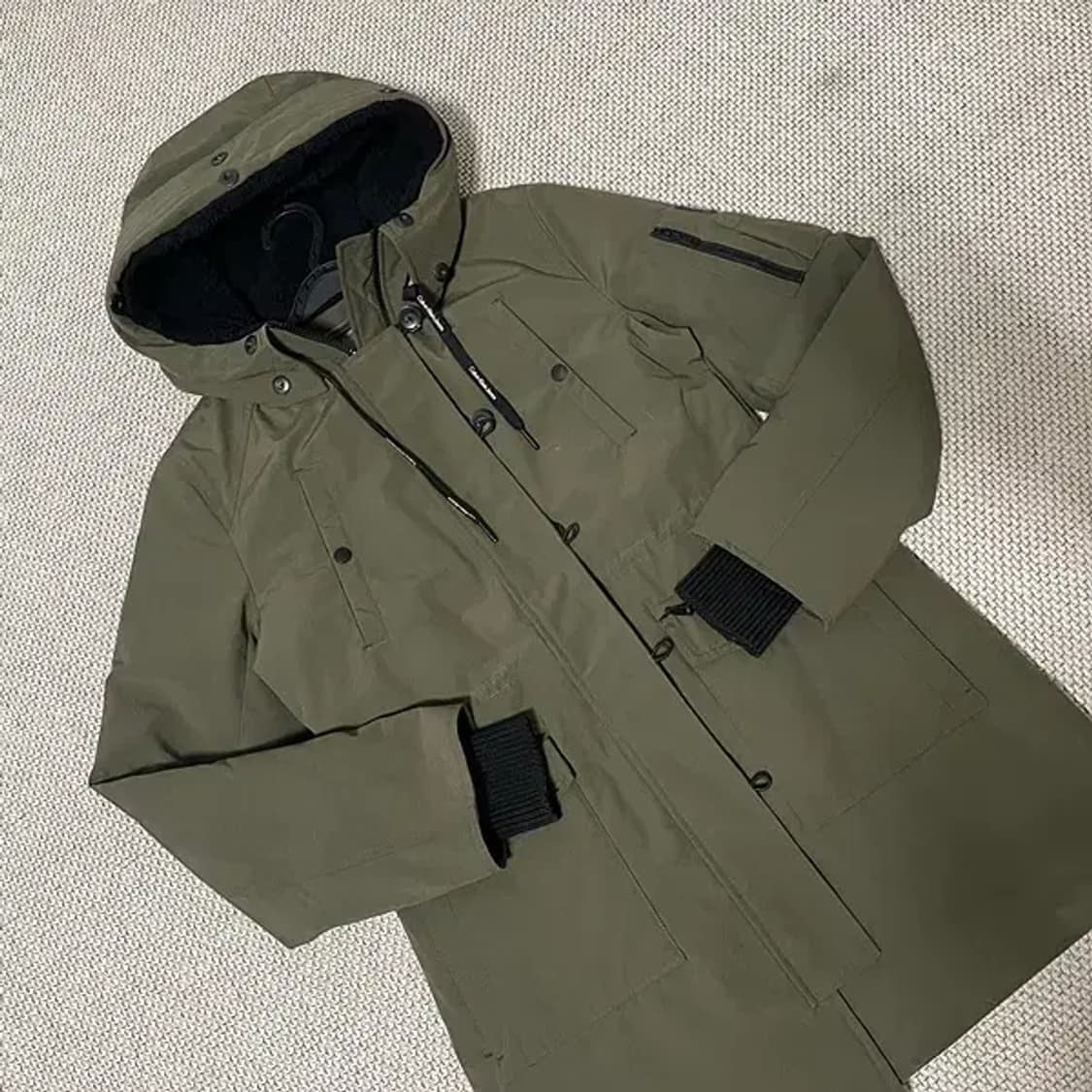 S 캘빈클라이 여성 클래식 덕다운 패딩 자켓 N.6514 상품이미지2