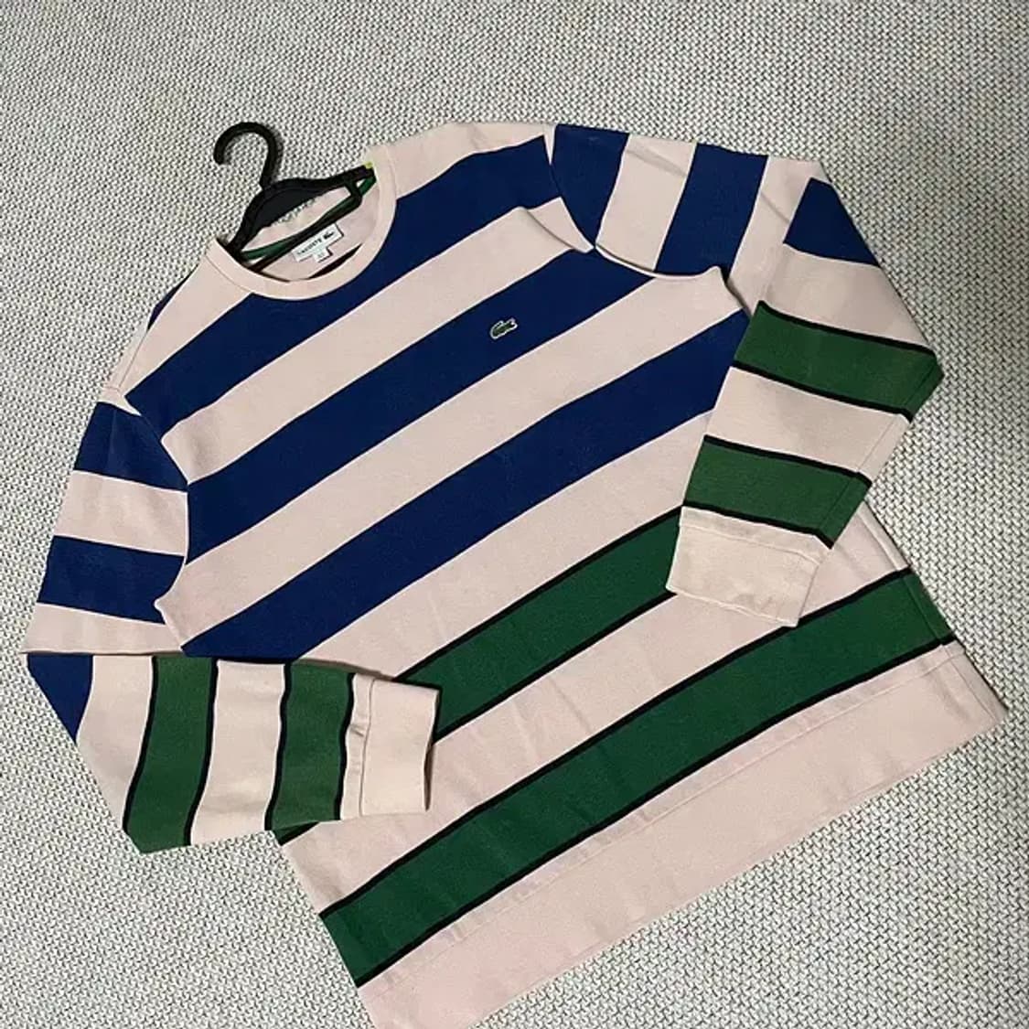 XL 라코스테 스트라이프 맨투맨 N.6532 상품이미지2