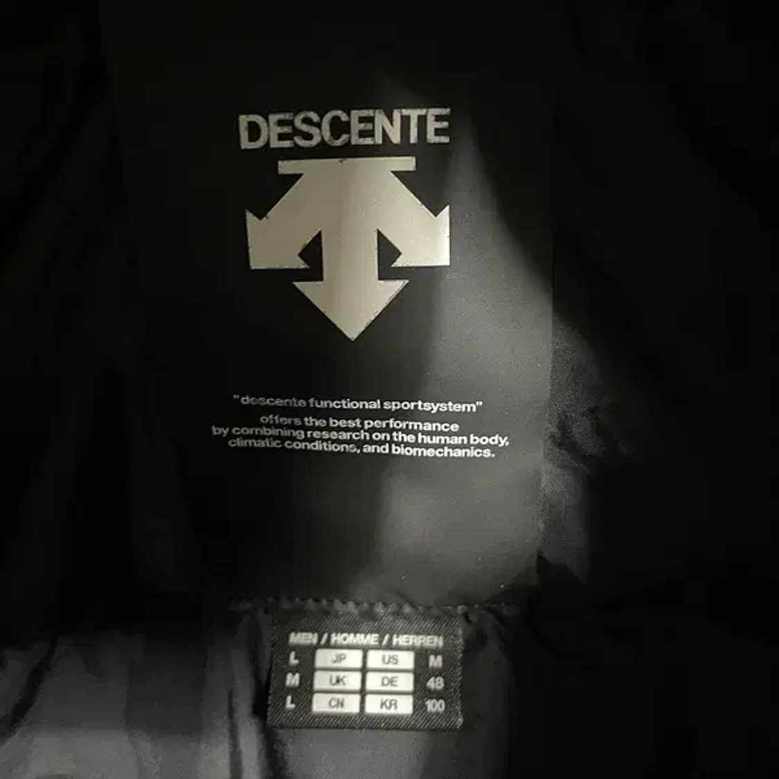 L 데상트 아우디 패딩 자켓 N.6541 상품이미지8