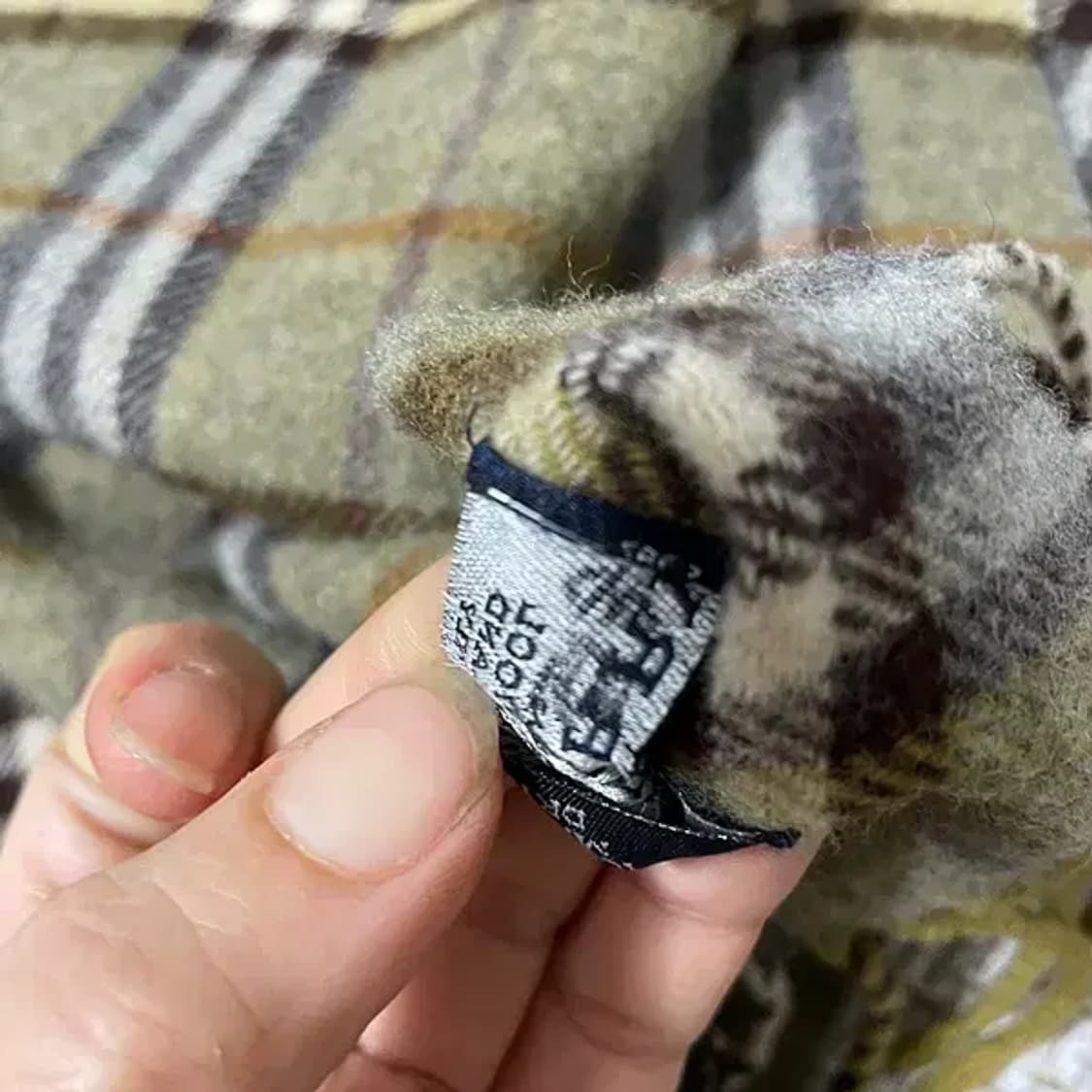 버버리 정품 체크 목도리 N.6548 상품이미지4