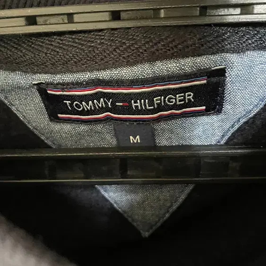 M 타미힐피거 기모 라운드 맨투맨 N.6563 상품이미지5