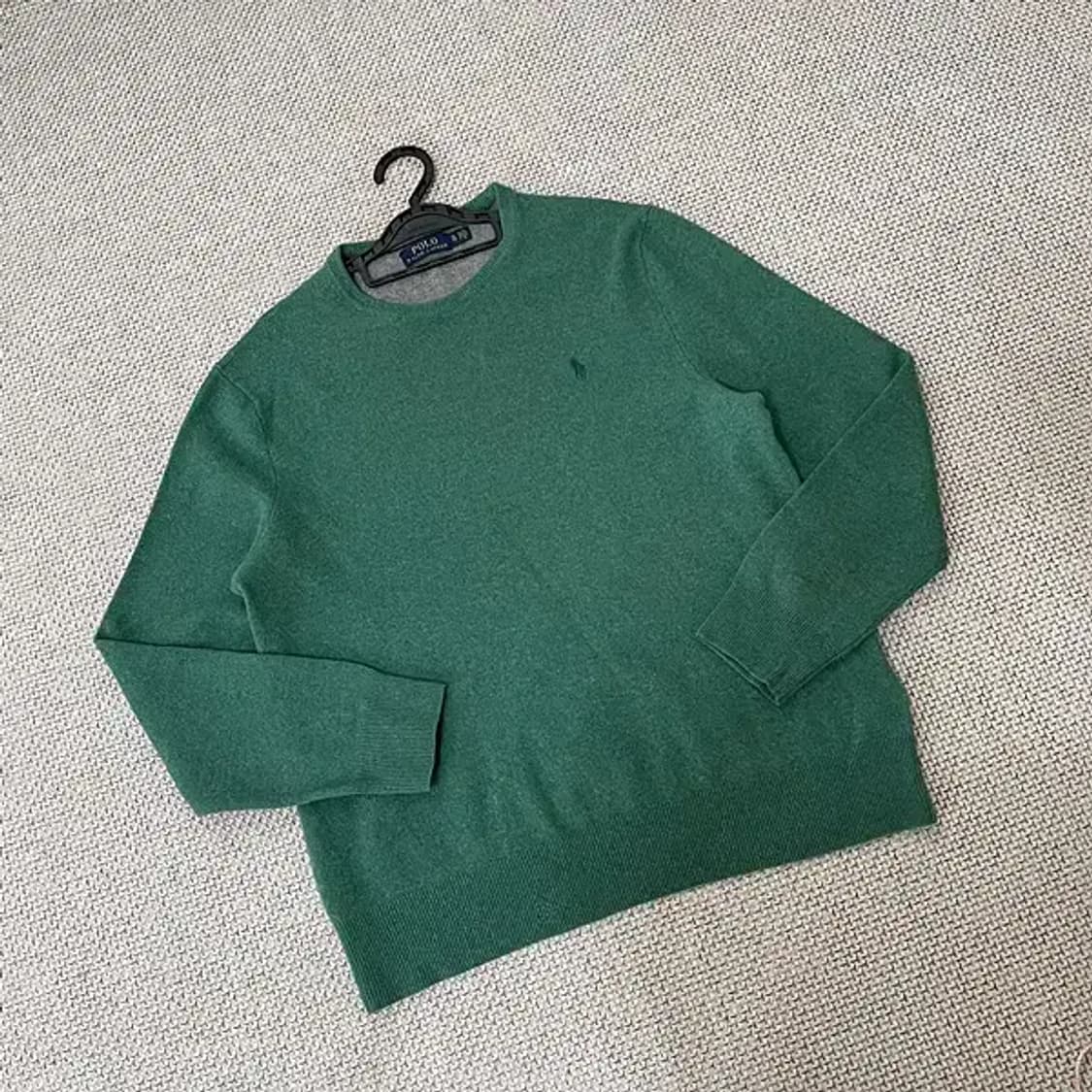 XL 폴로 랄프로렌 메리노 울 라운드 니트 N.6568 상품이미지2