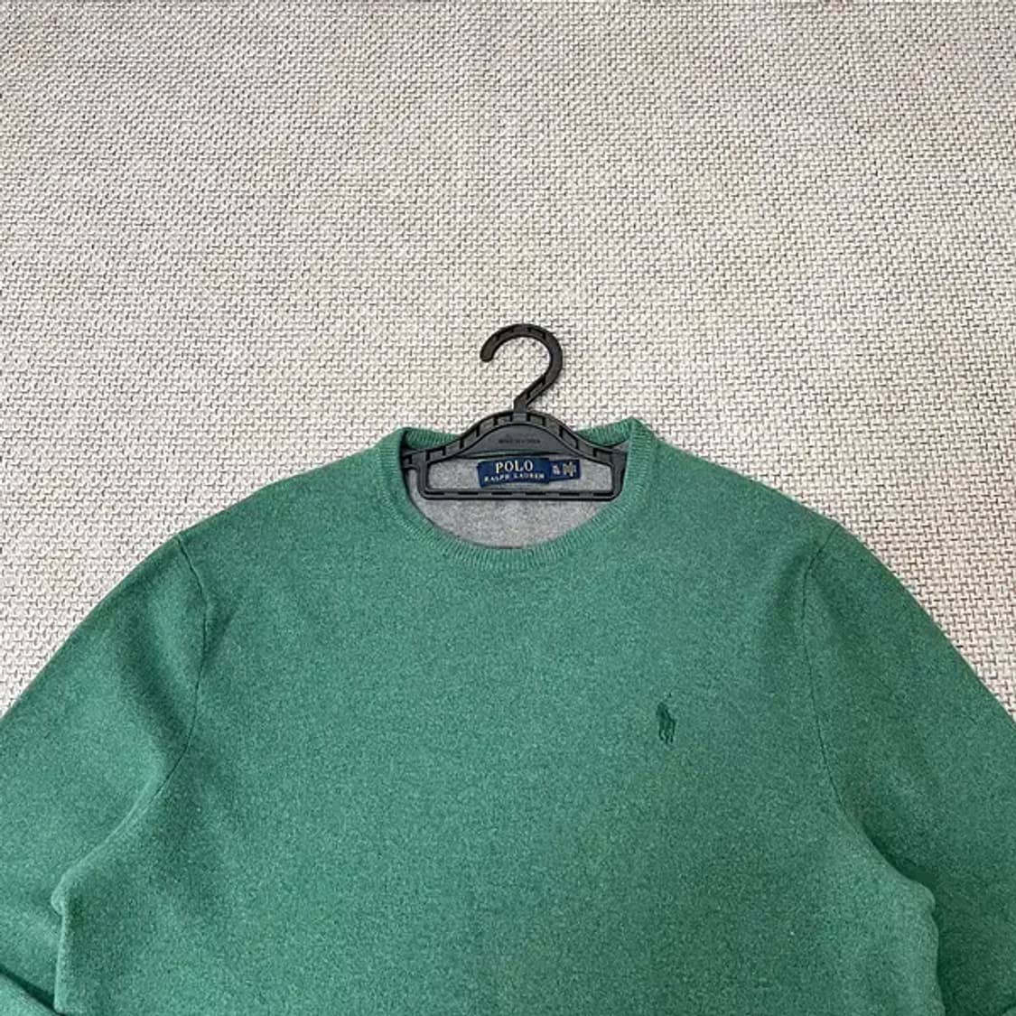 XL 폴로 랄프로렌 메리노 울 라운드 니트 N.6568 상품이미지3