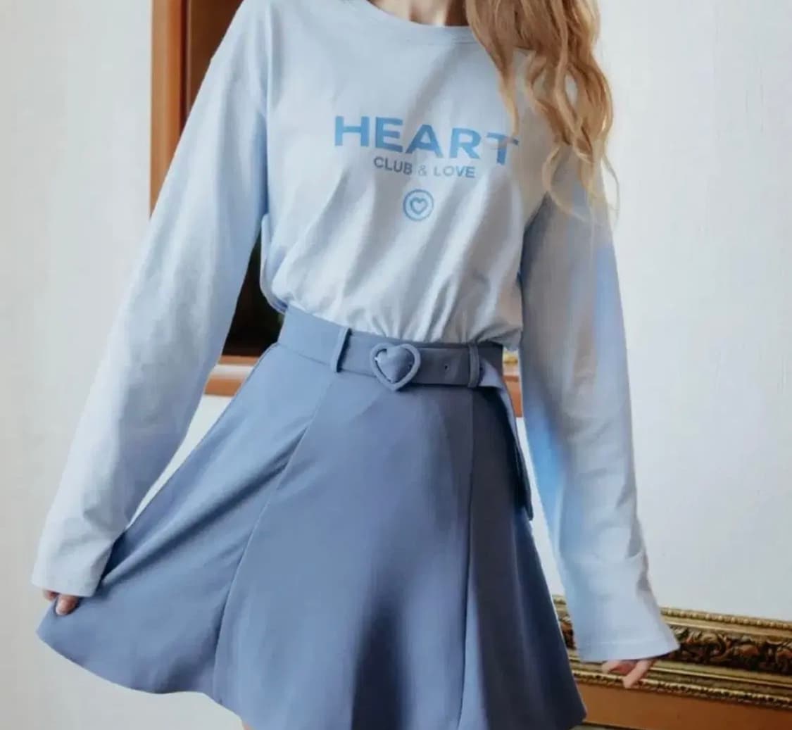 하트클럽 하트 벨트 치마  상품이미지2