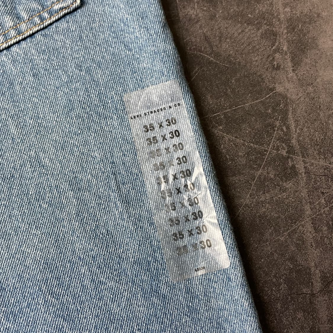 LEVI'S 데드스탁 리바이스619 스트레이트 핏 데님 팬츠 A00696 상품이미지8