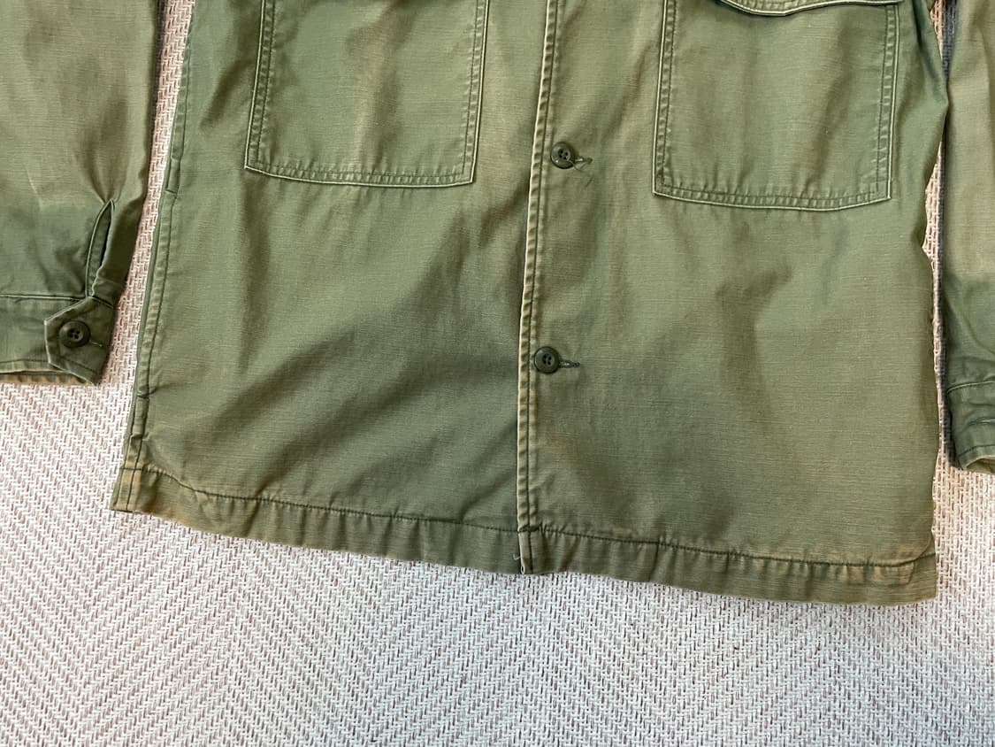 백넘버 썬 페이딩 밀리터리 자켓 상품이미지4