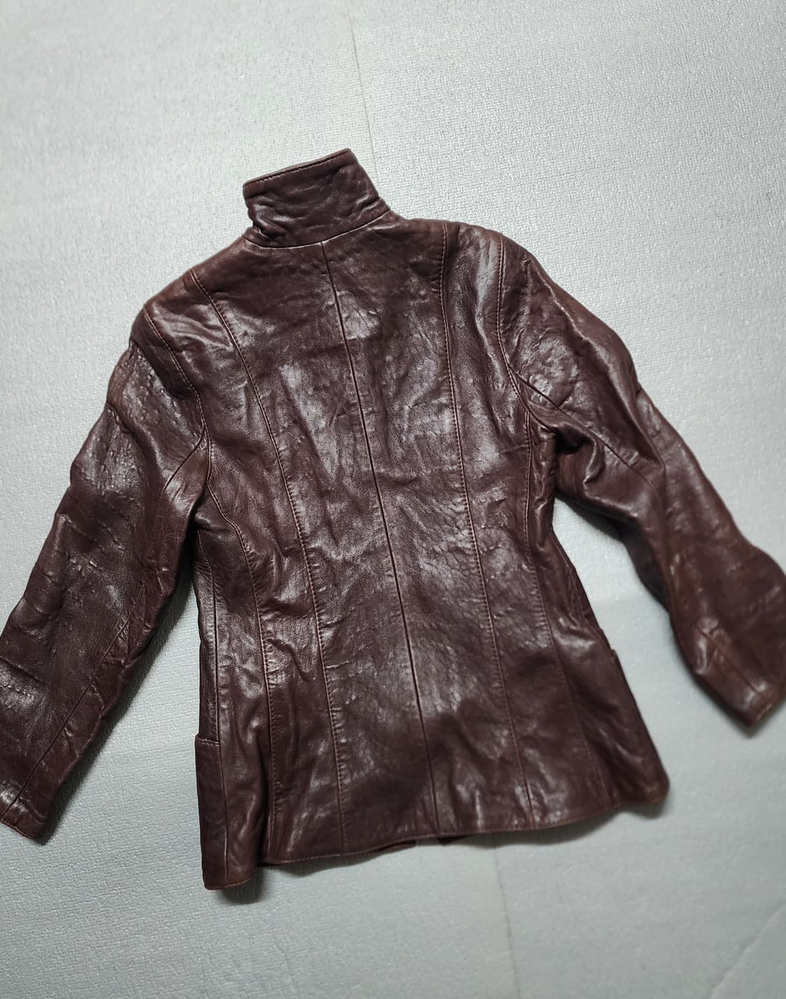 뉴질랜드 Caroline Moore 램스킨 양가죽 자켓 상품이미지4