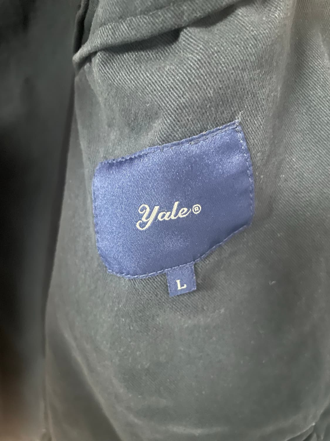 예일 빈티지 3버튼 치노 블레이저 네이비 L 상품이미지4