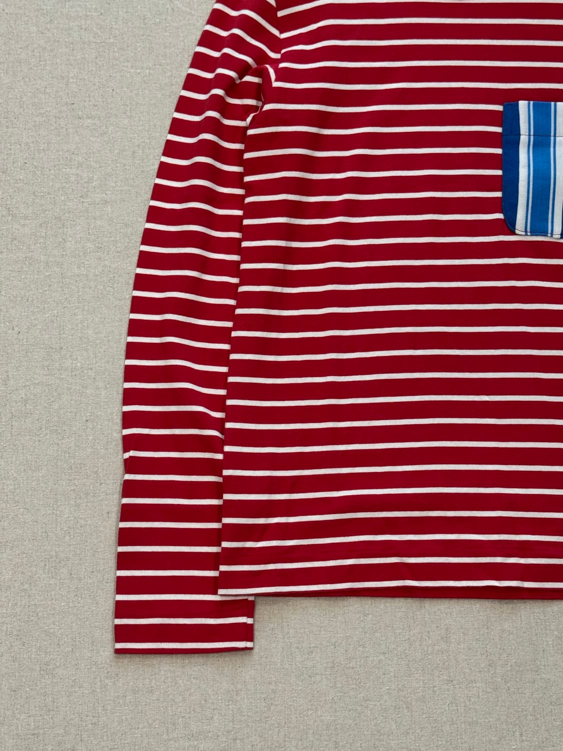 꼼데가르송 12aw 스트라이프 포켓 롱슬리브 상품이미지2