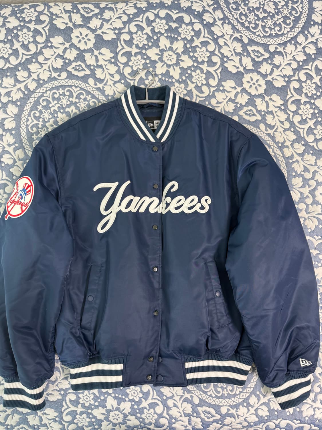 [M][무료배송]뉴에라 MLB 양키스 네이비 스타디움 점퍼 상품이미지2