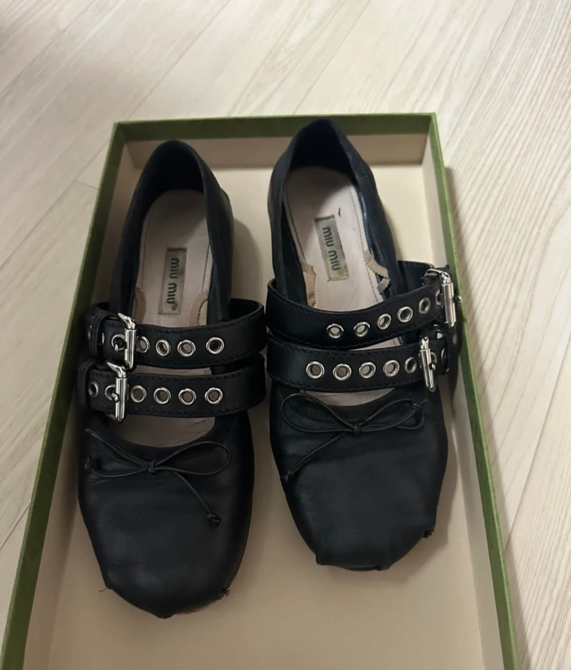 미우미우 발레리나 슈즈  상품이미지1