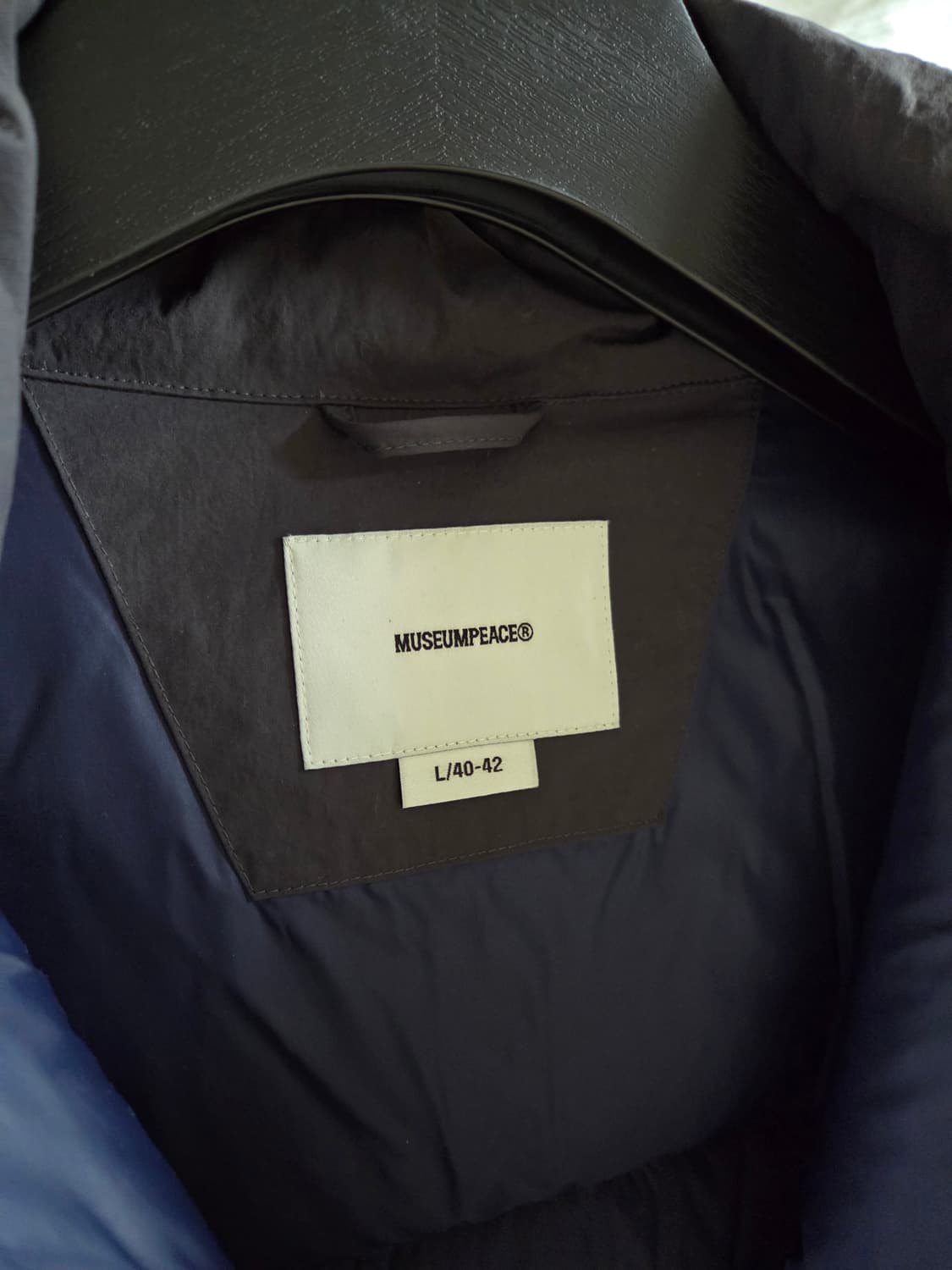 듀테로 뮤지엄피스 구스다운 패딩 차콜 L 상품이미지4